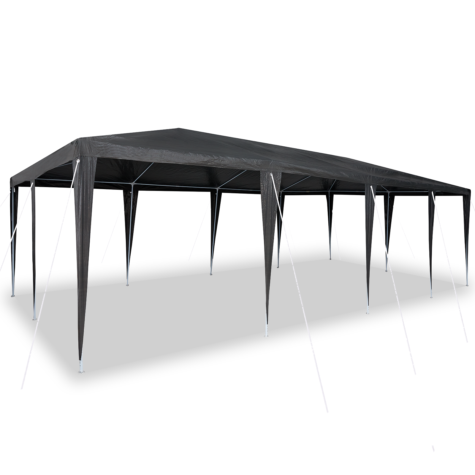 šventinė palapinė Antracito 8x4 m PE - Image 3