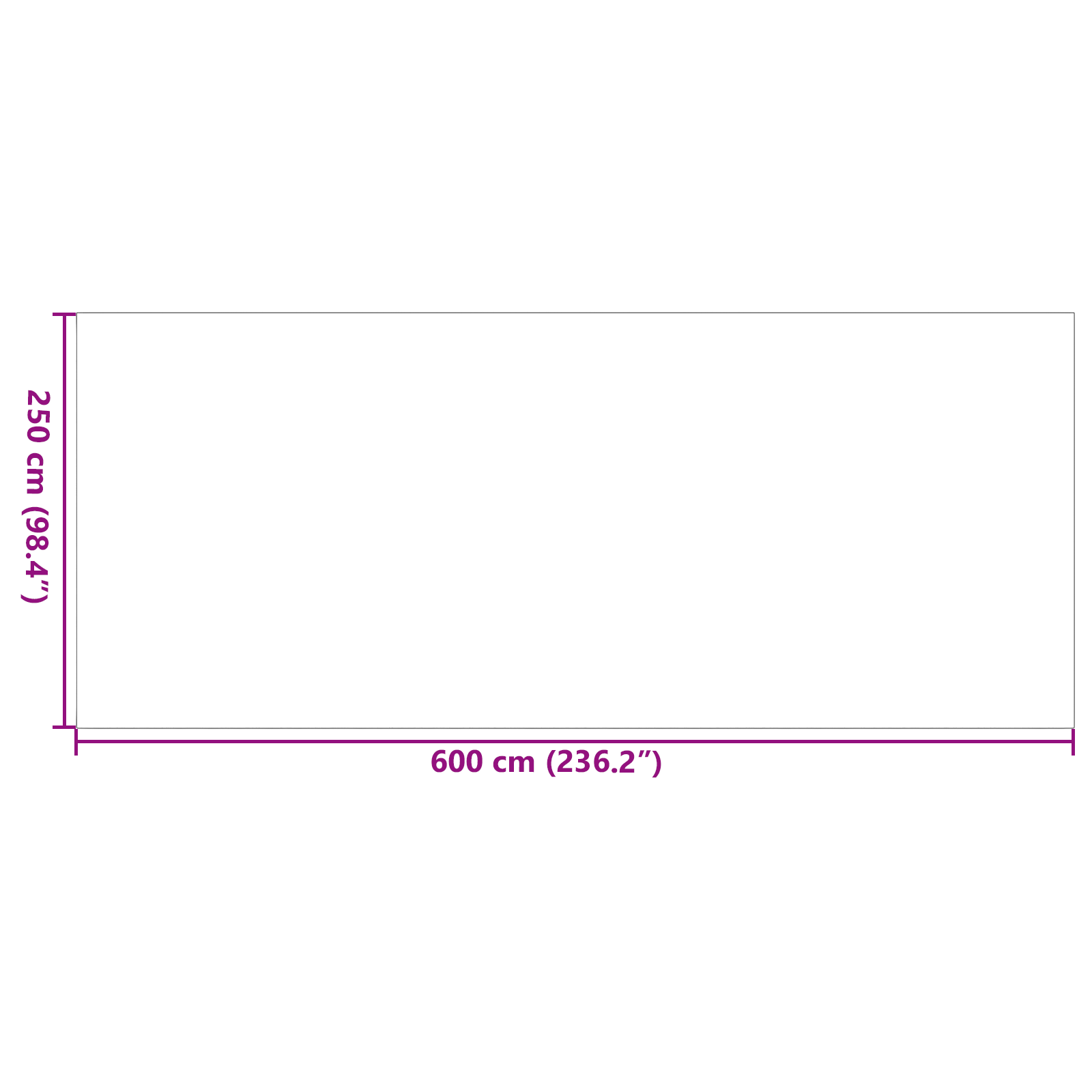 Outdoor Rug "ARAKIL" Black and Grey 250x600 cm PP - Image 6