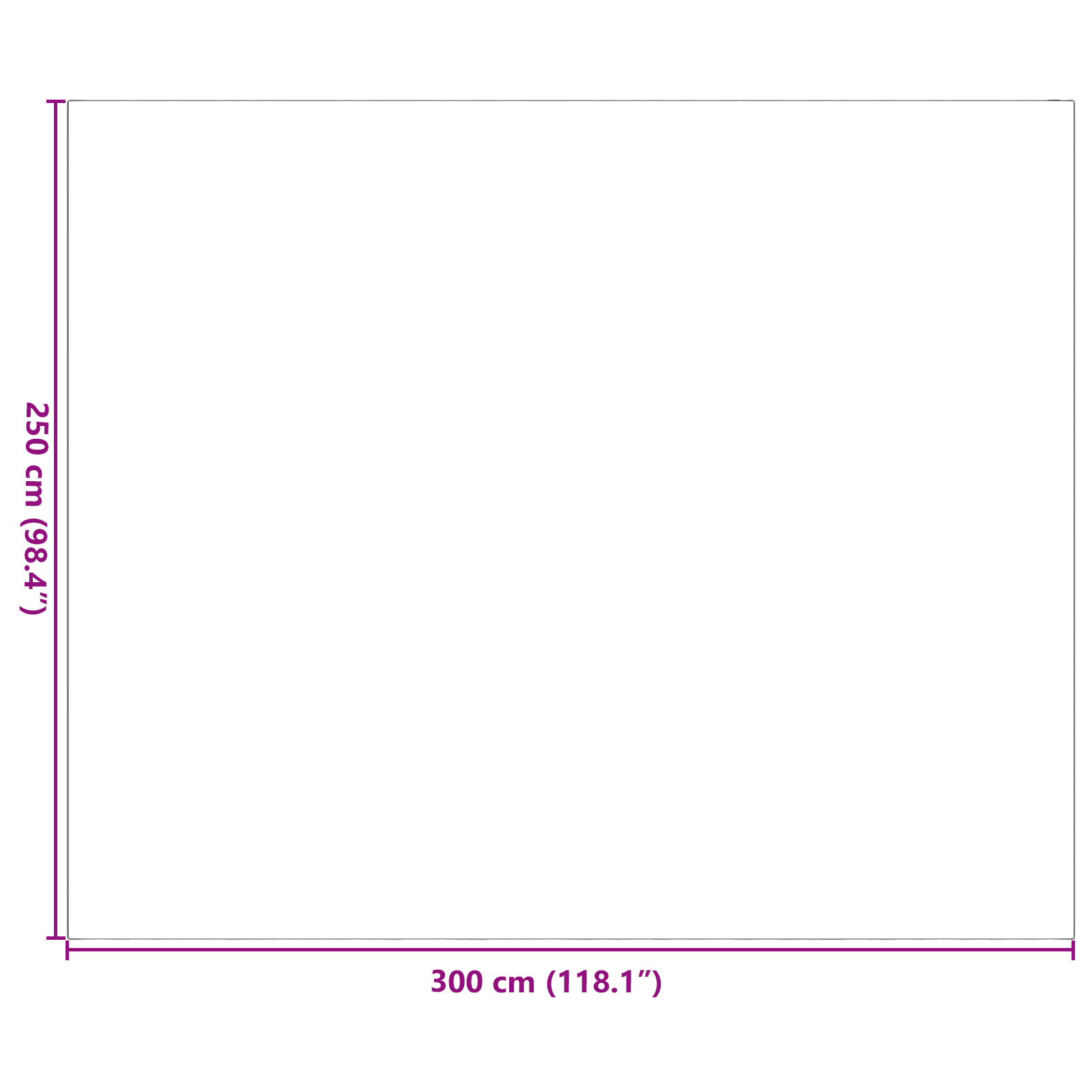 Outdoor Blanket ARAKIL Grey and White Polyester 250 x 300 cm - Image 6