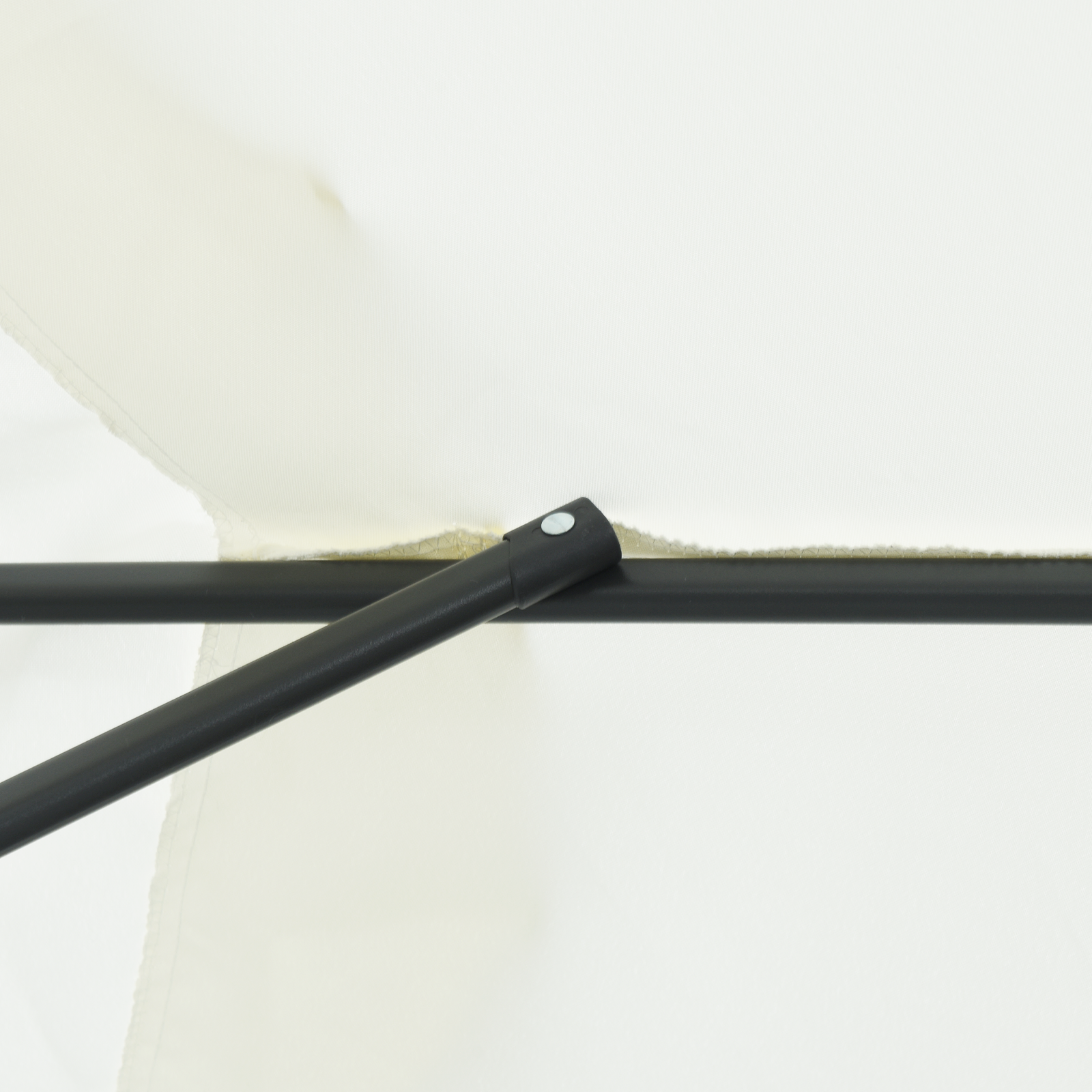 Garden Umbrella 395x245 cm Sand White - Image 6