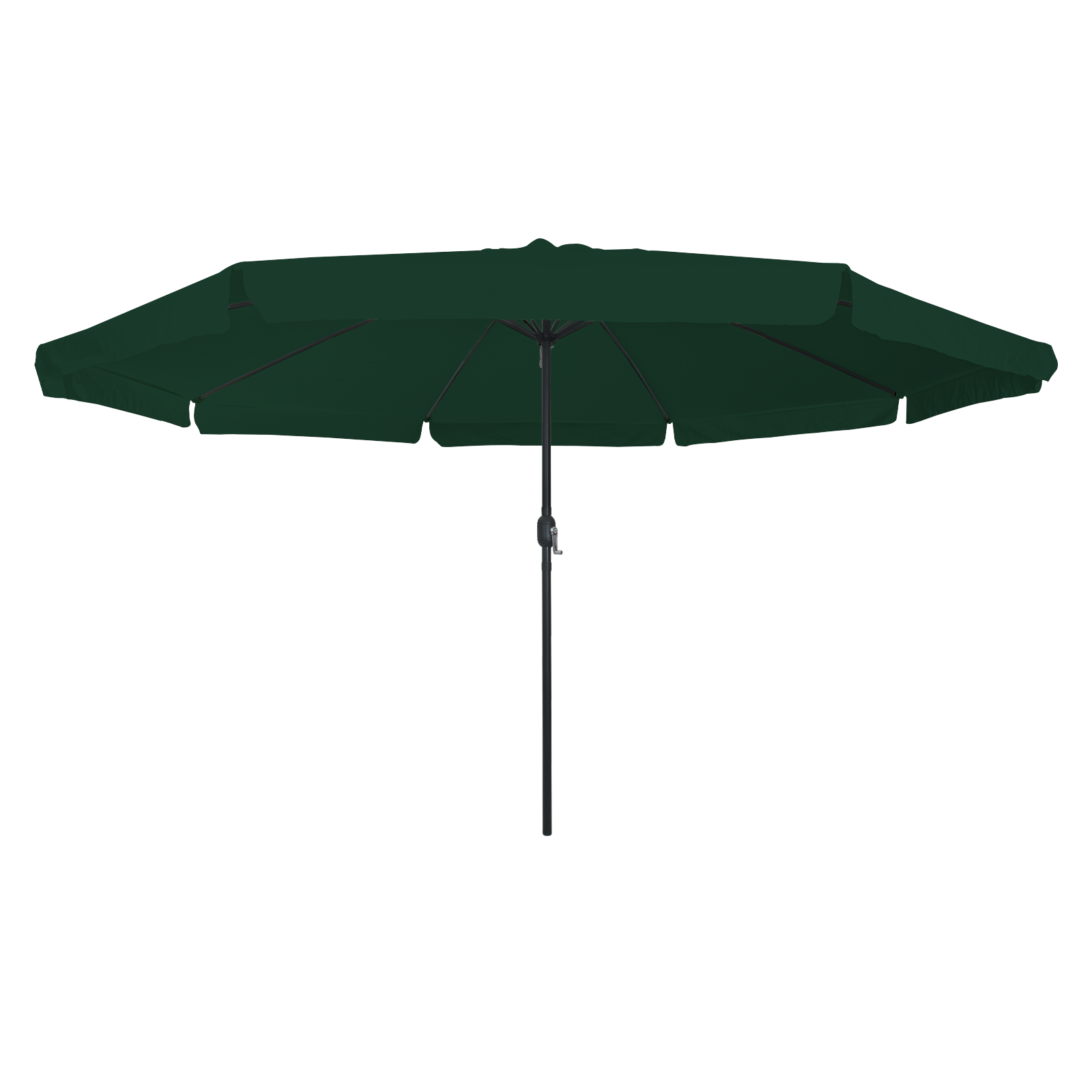 Garden Parasol ø395x245 cm Green - Image 2