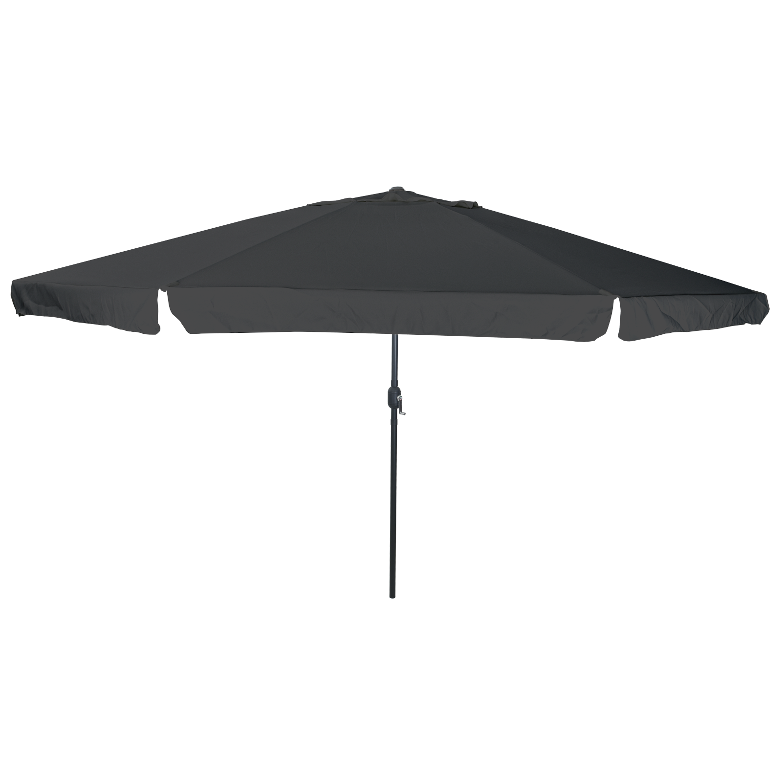 Tuinparasol Ø395×245 cm Antraciet