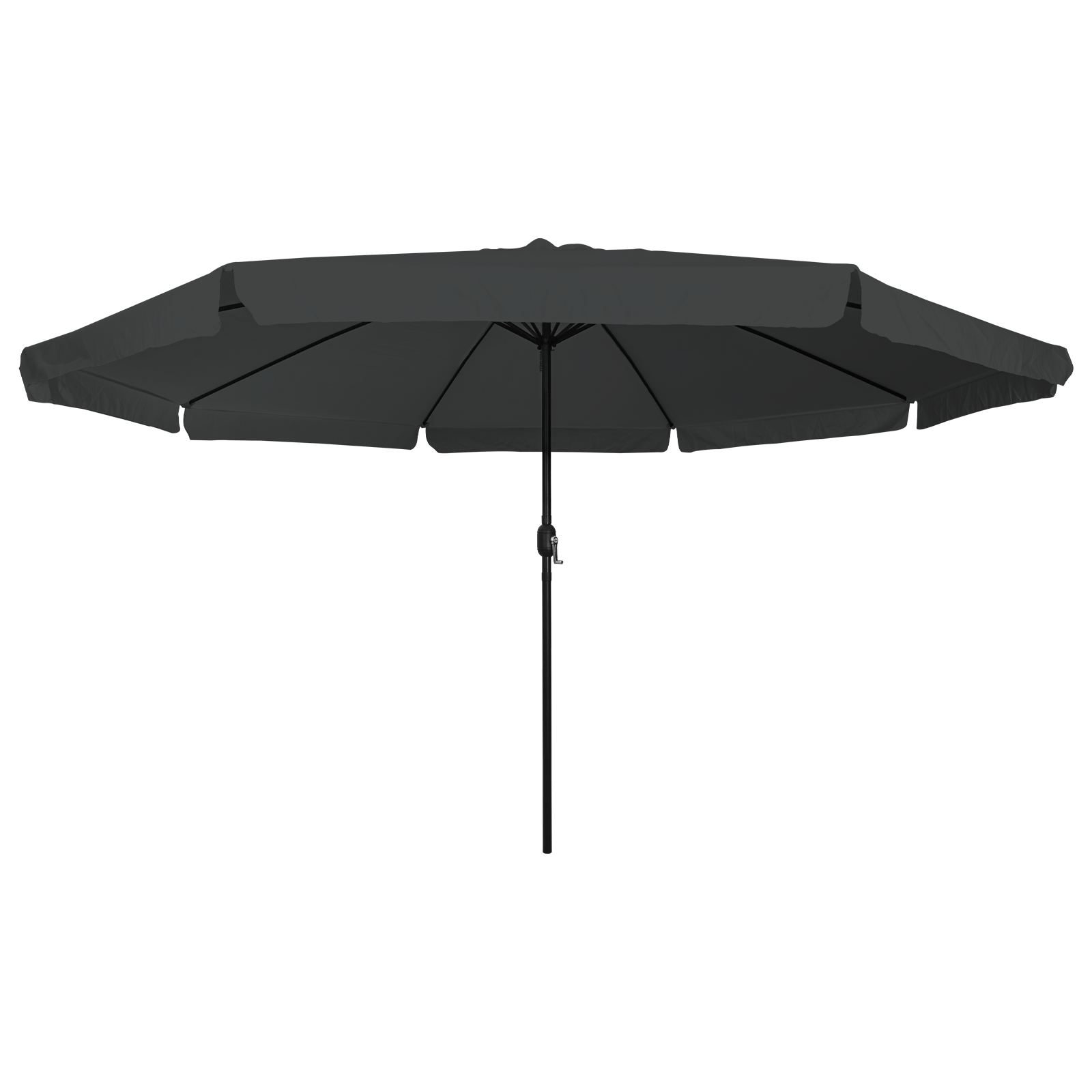 Garden Parasol 395x245 cm in Anthracite - Image 3