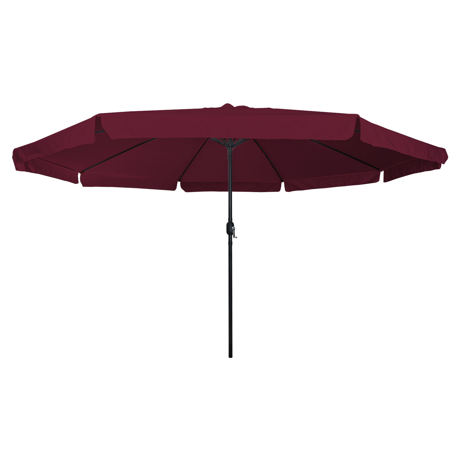 Garden Umbrella 39.5 x 24.5 inches in Burgundy Red - Image 3