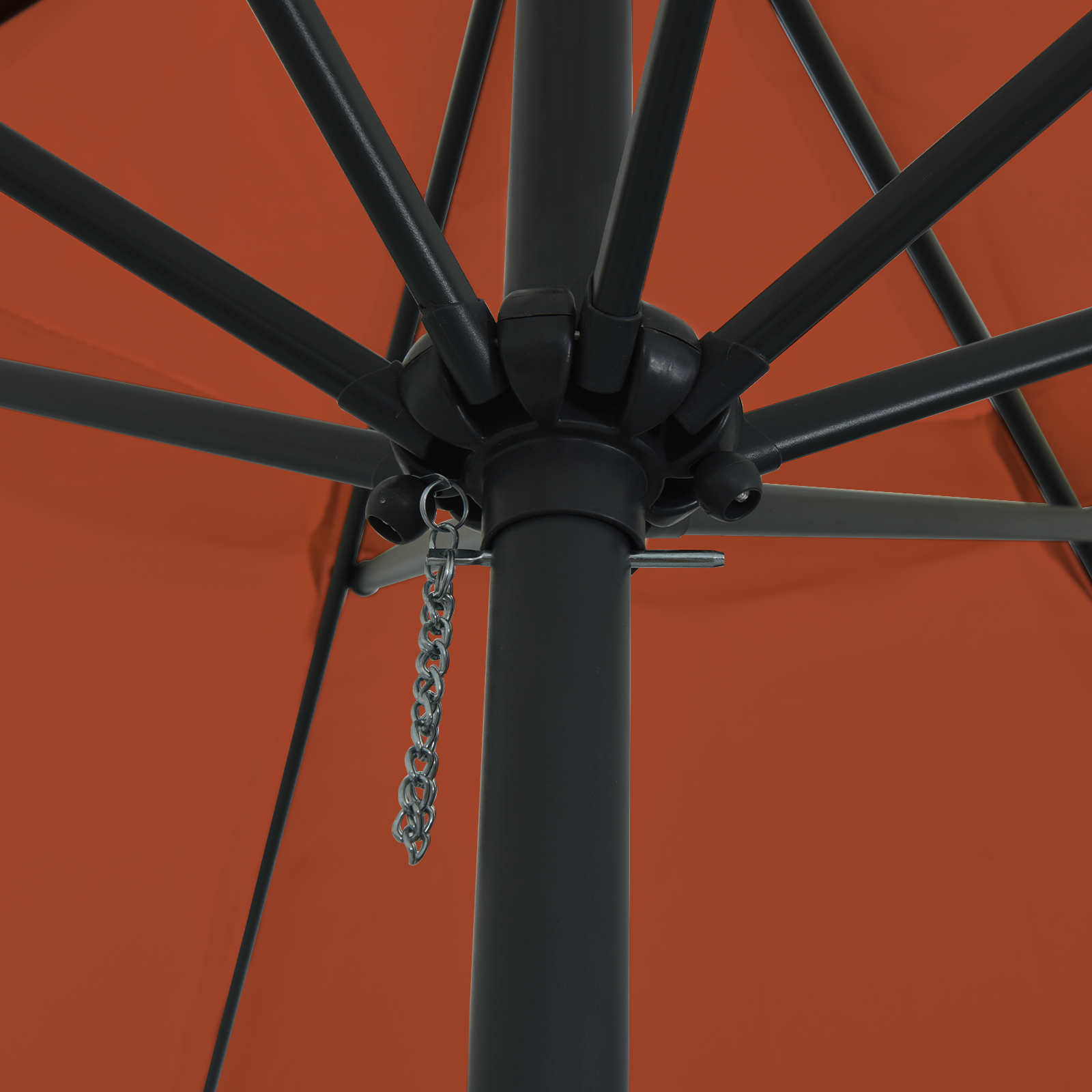 Garden Parasol 39.5 x 24.5 inches Terracotta - Image 4