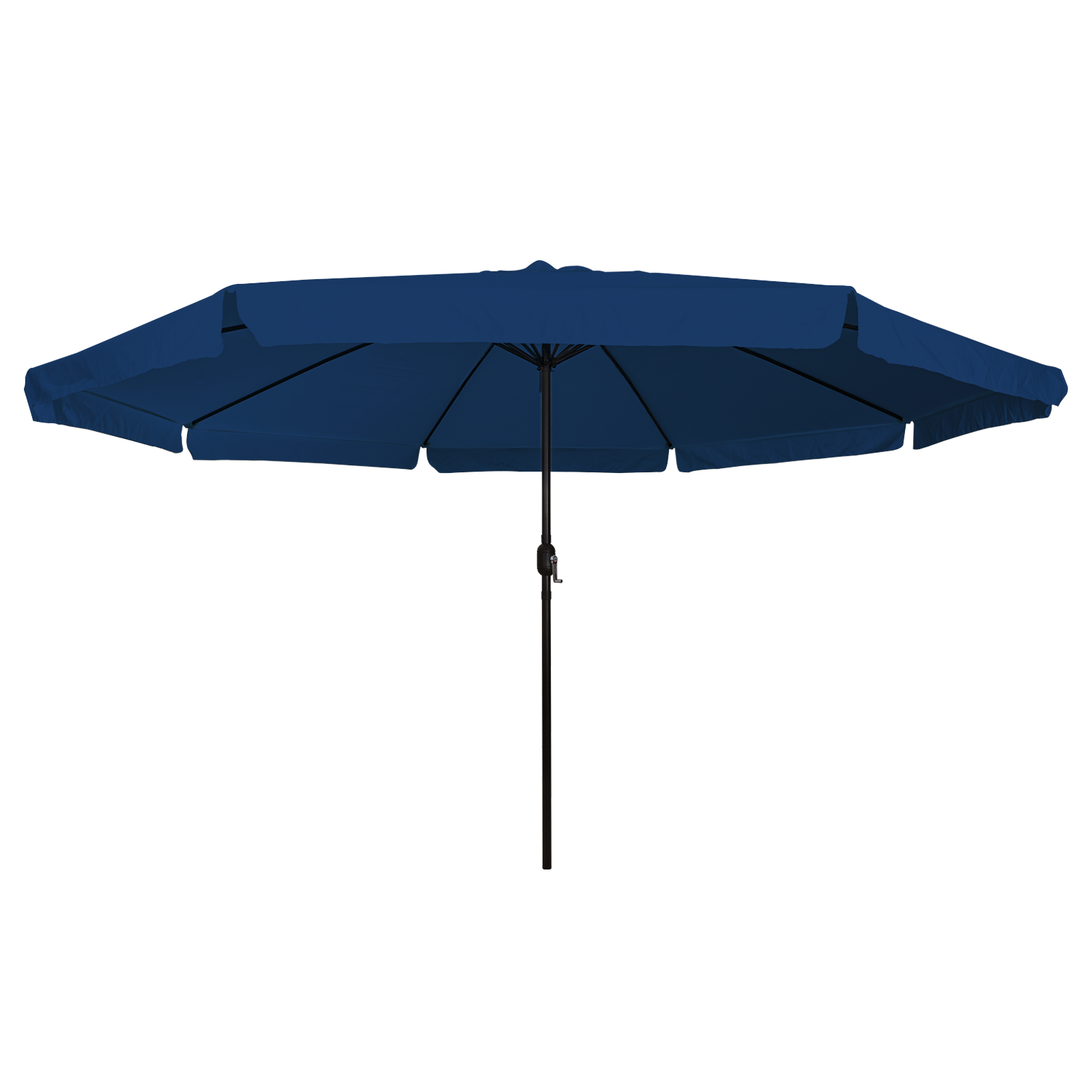 Garden Parasol 395 cm x 245 cm Azure Blue - Image 3