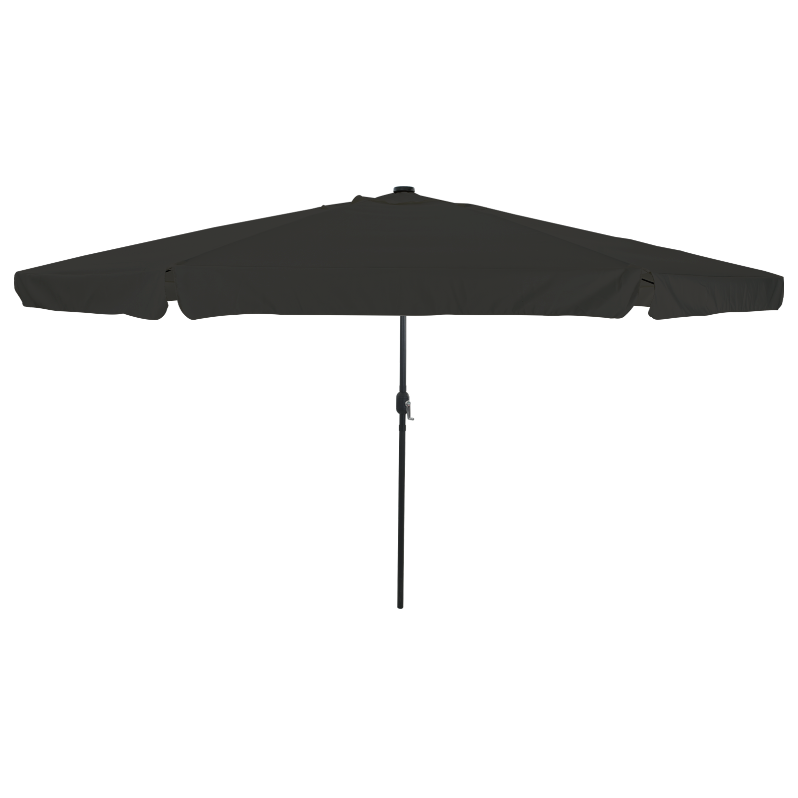 Sonnenschirm mit LED-Leuchten Ø395x245 cm Azurblau - Garten & balkon - Your Garden Eden
