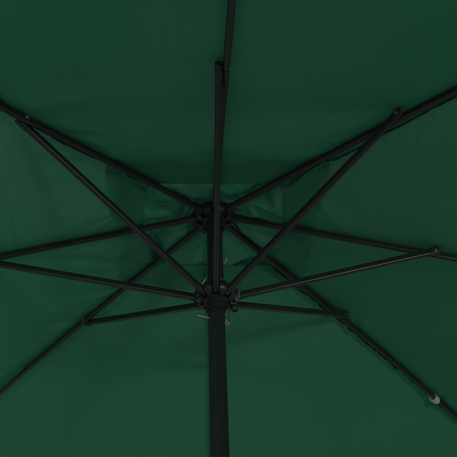 Square Garden Parasol 295x245 cm Green - Image 4