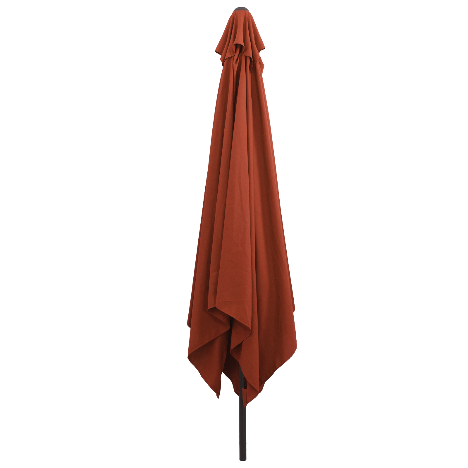 Square Garden Parasol 295x245 cm Terracotta - Image 3