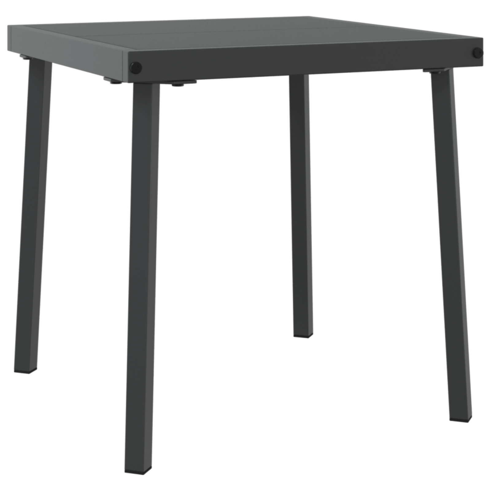 Sunbeds 2 pcs with Wheels and Table Black Poly Rattan - Image 6