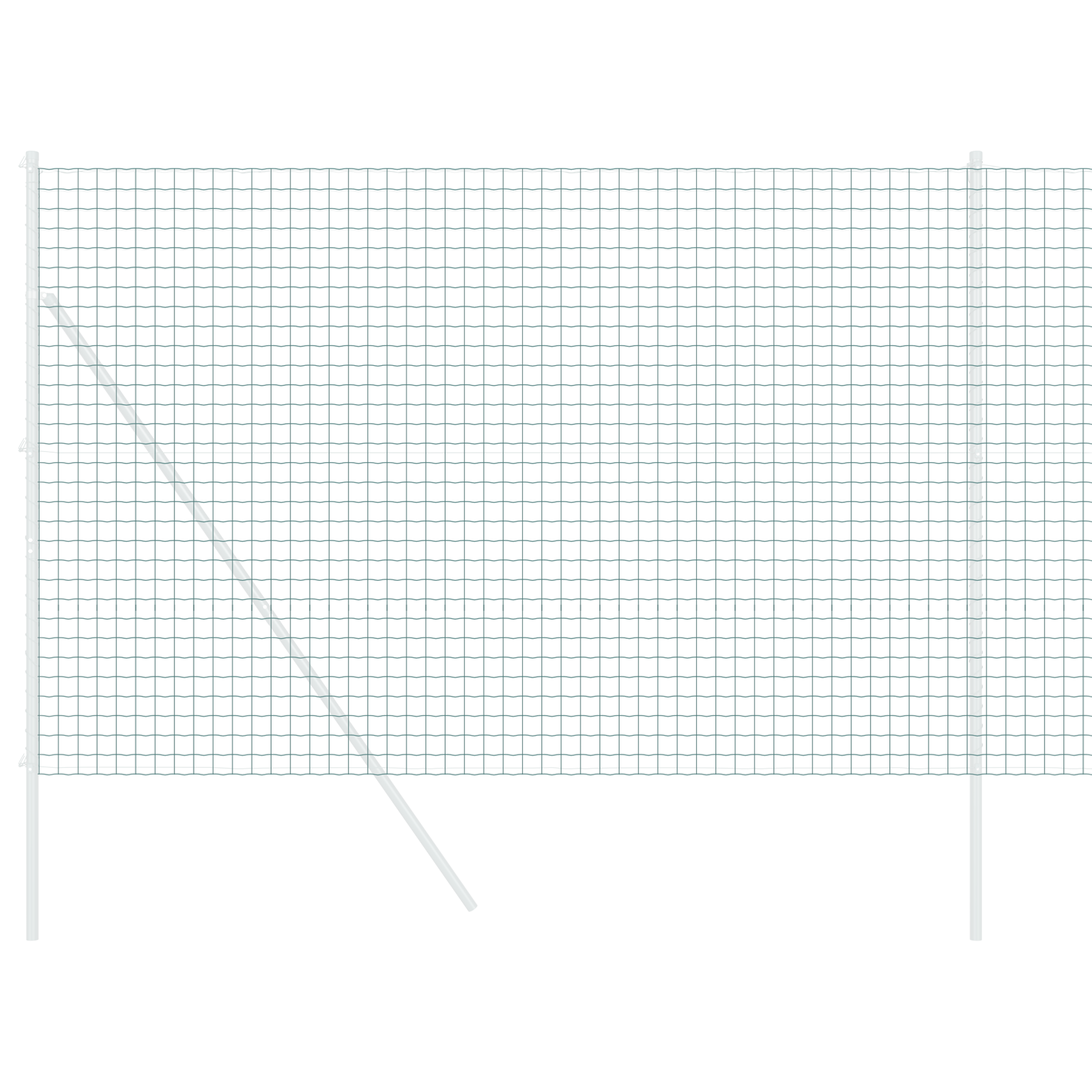 Euro Fence Green 1.5x10 m Steel - Image 3