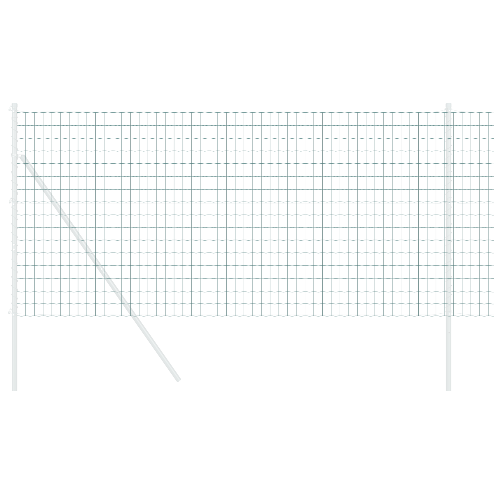 Euro Fence Green 1x10 m Steel - Image 3