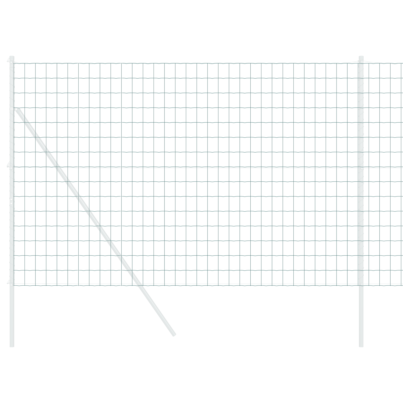 Euro Fence Green 1.5x10 m Steel - Image 3