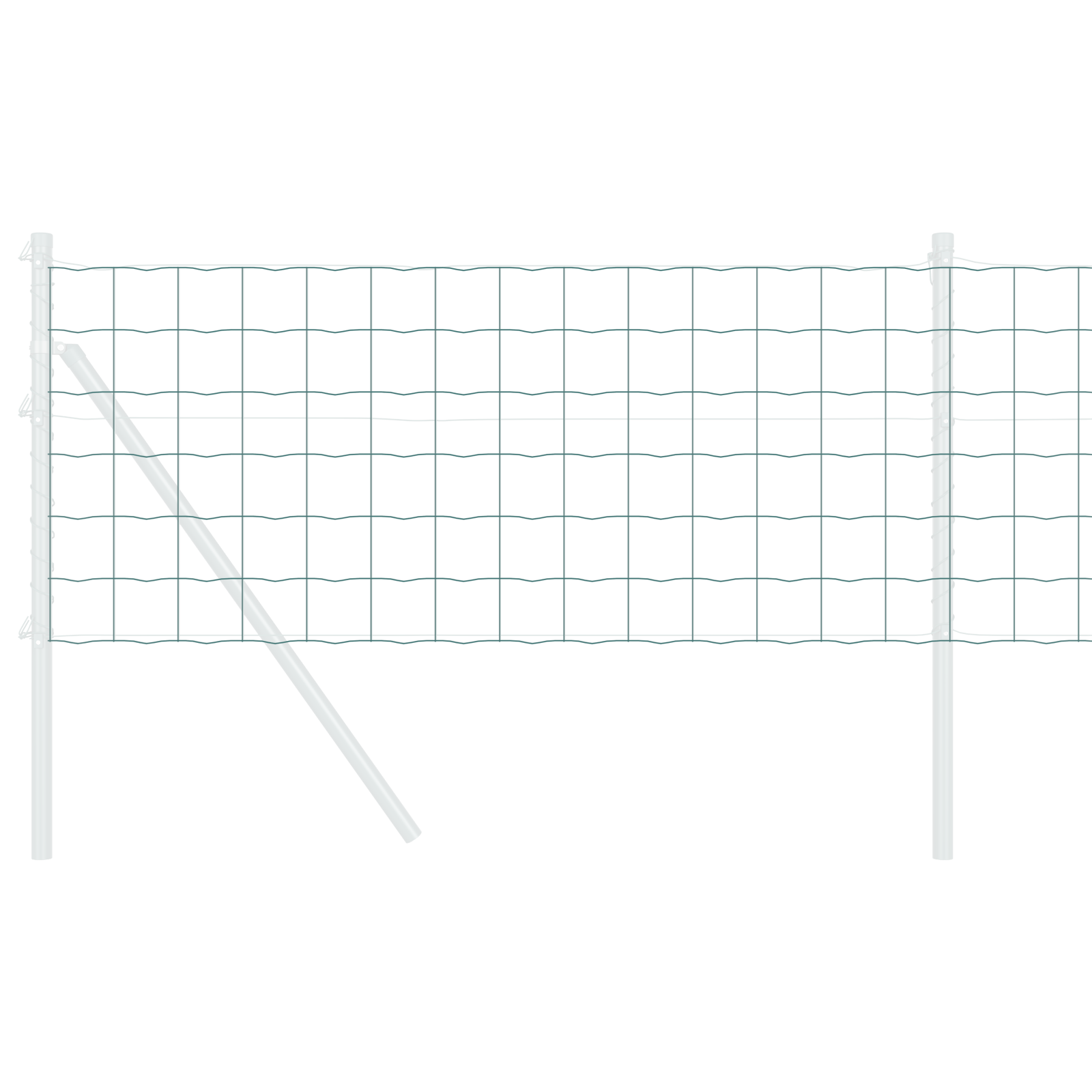 Euro Fence Green 0.6x10 m Steel - Image 3