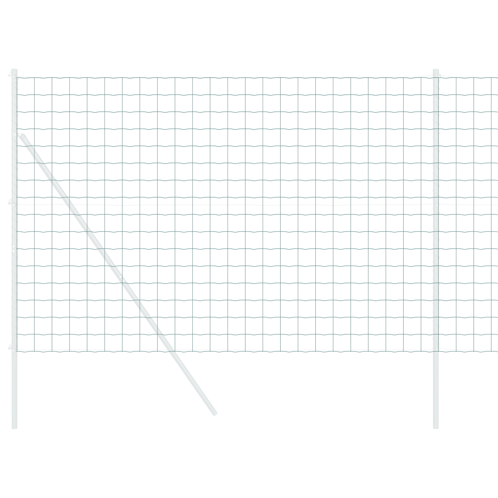 Euro Fence Green 1.6x10m Steel - Image 3