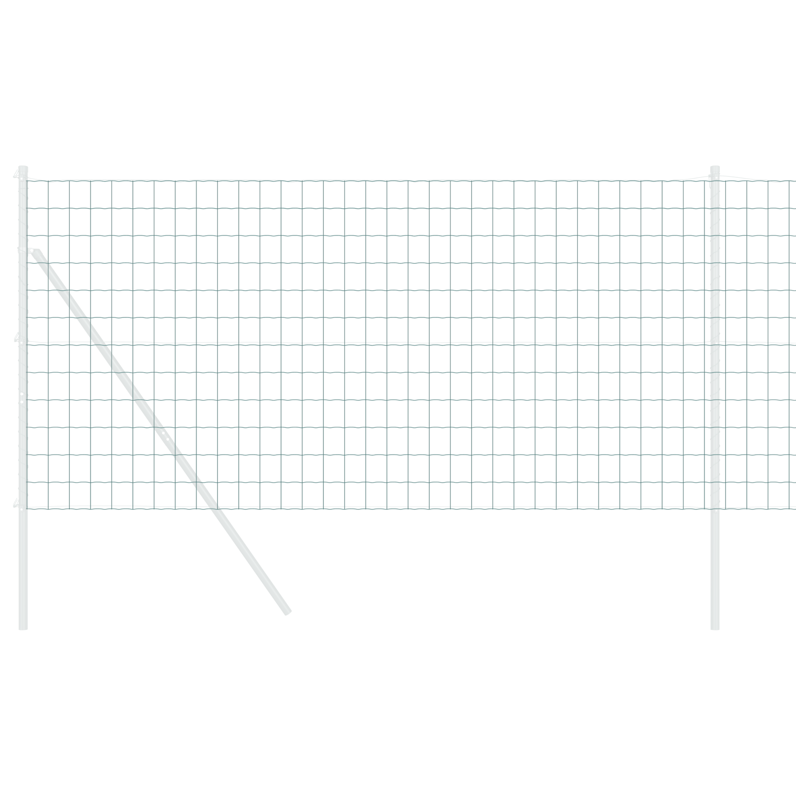 Euro Fence Green 1.2x25 m Steel - Image 3