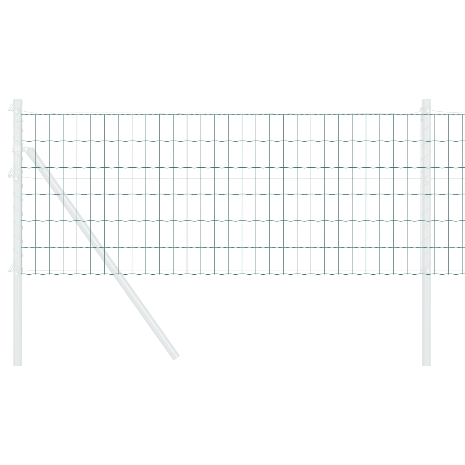 Euro Fence Green 0.6x50 m Steel - Image 3