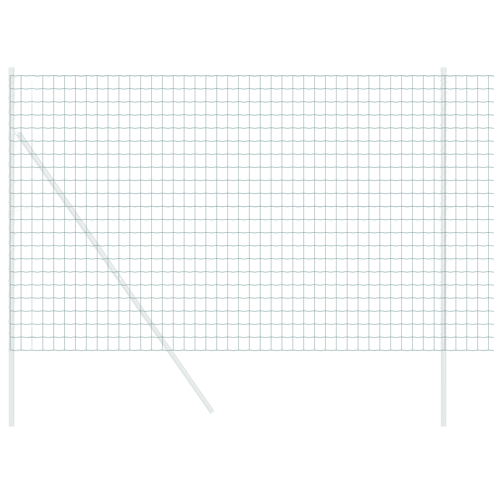 Euro Fence Green 1.6x10 m Steel - Image 3