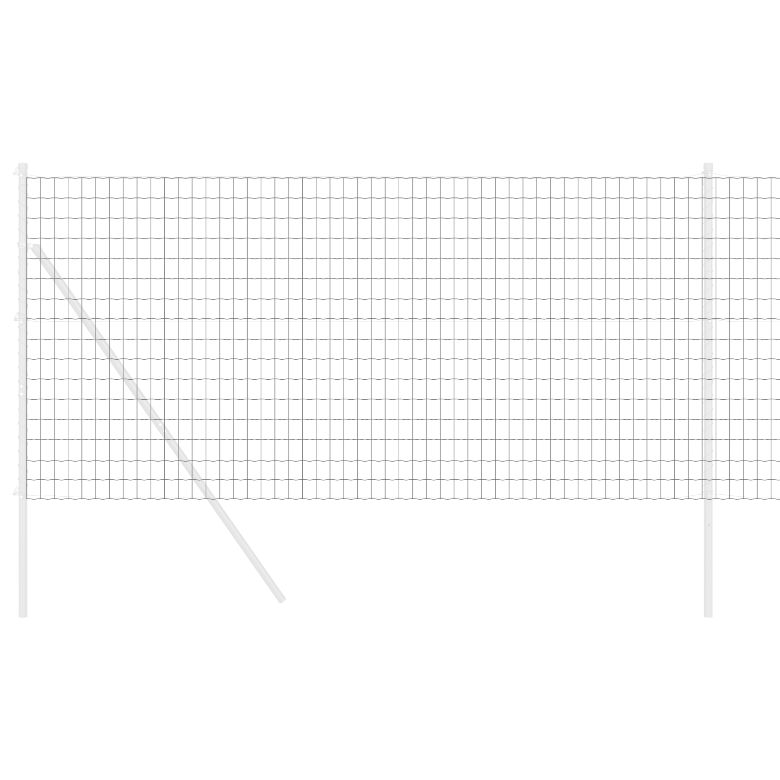 Euro Fence Grey 1x10 m Steel - Image 3