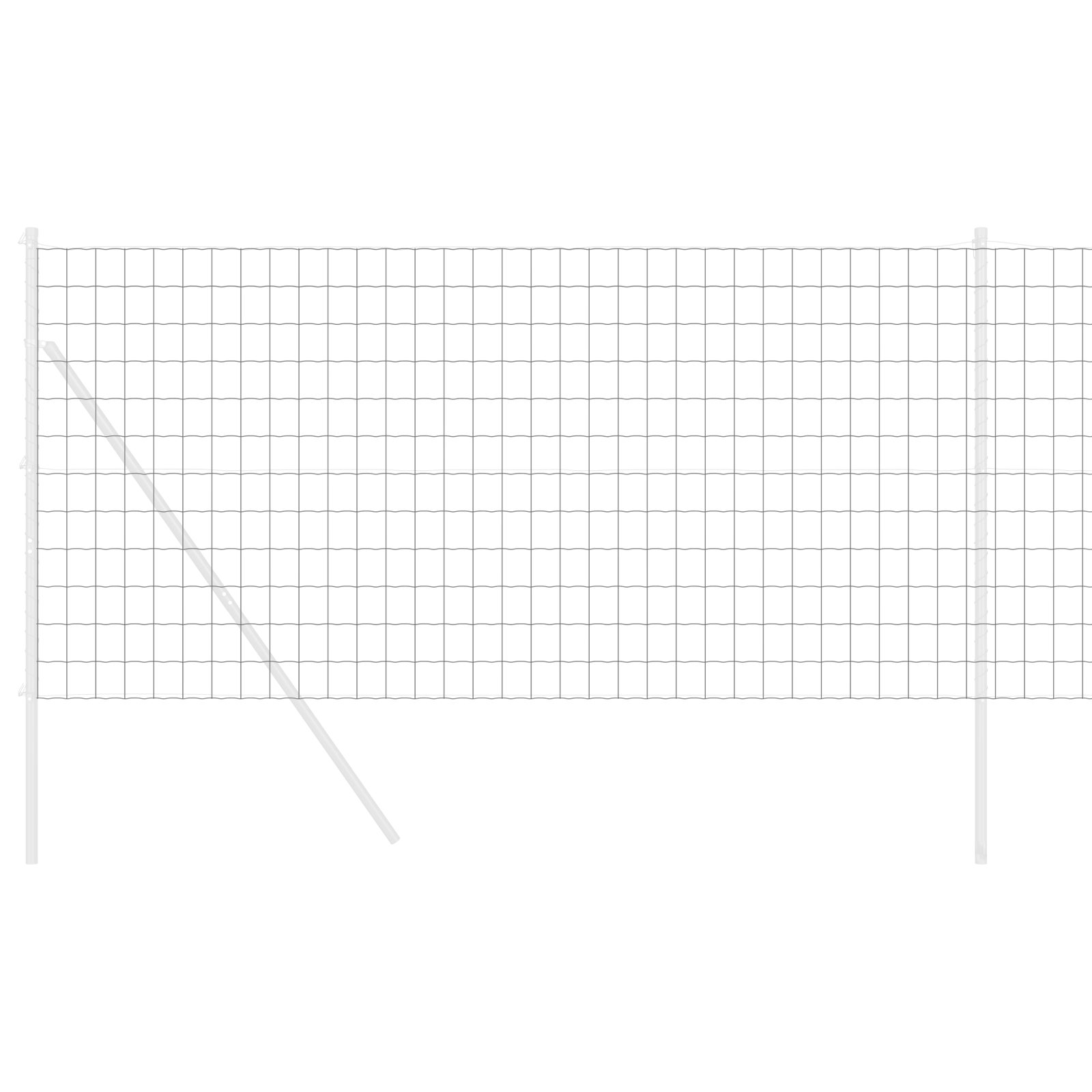 Euro Fence Grey 1x10 m Steel - Image 3