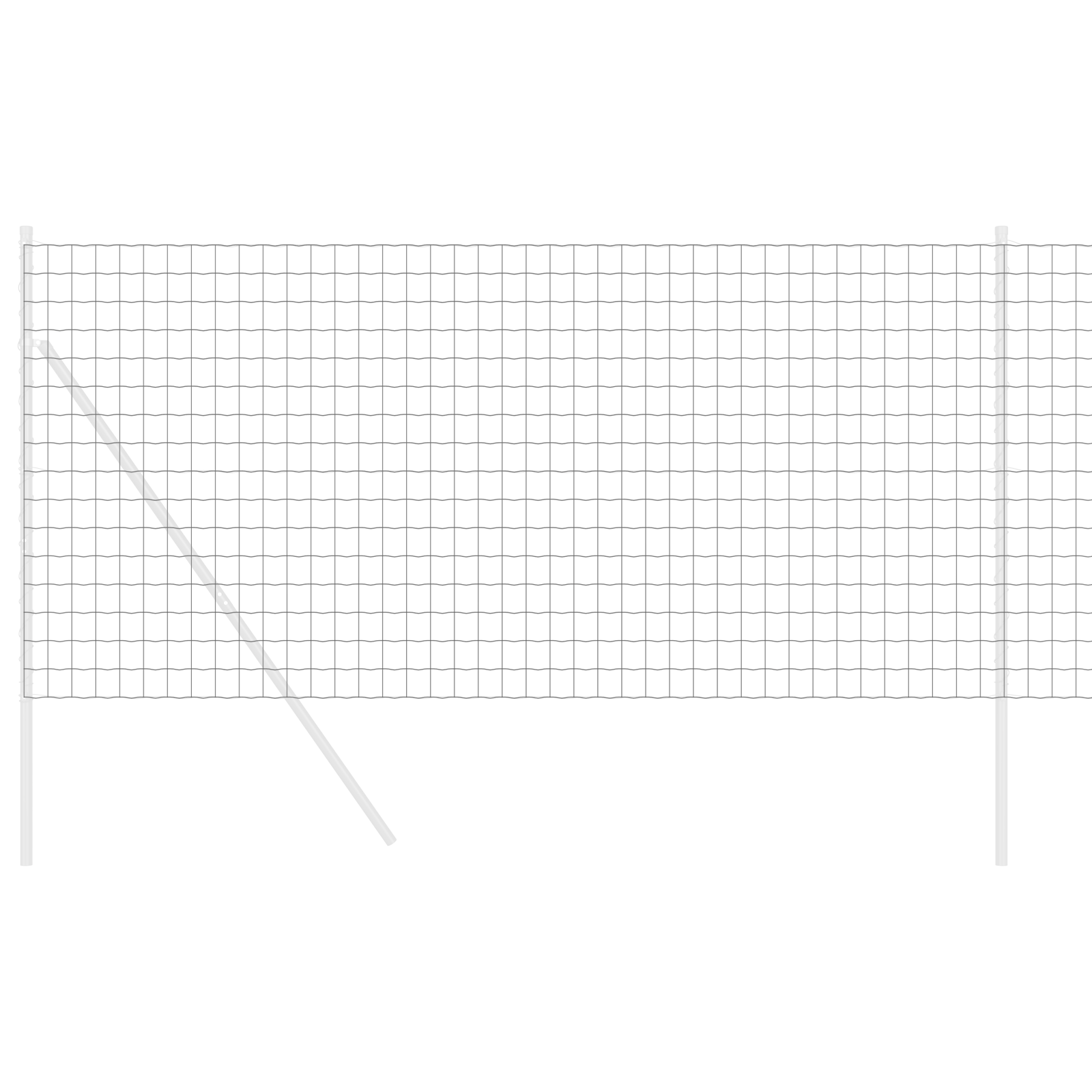 Grey Euro Fence 1.4 x 10 m Steel - Image 3