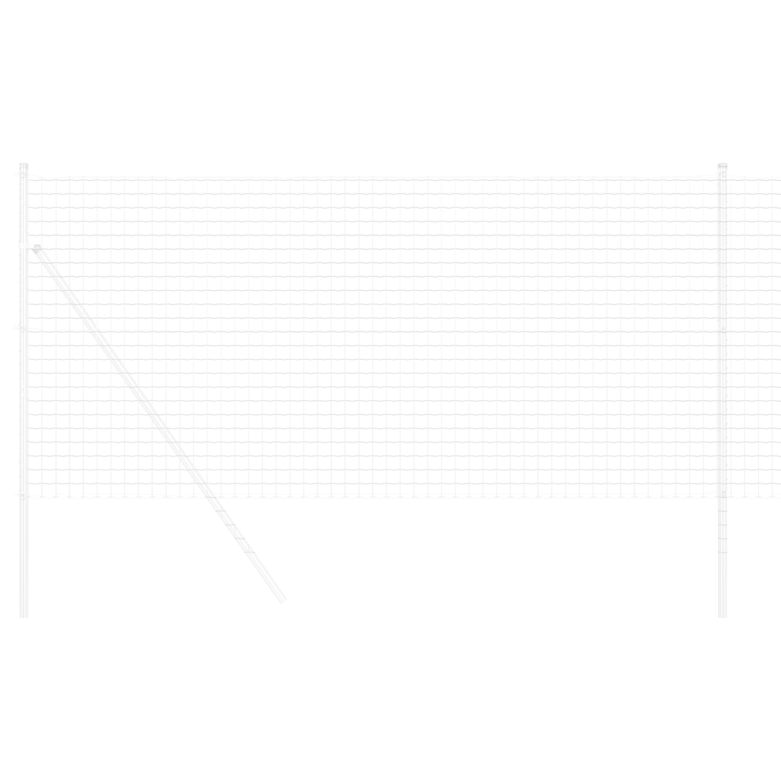 Euro Fence 1.2x10 m Galvanised Steel - Image 3