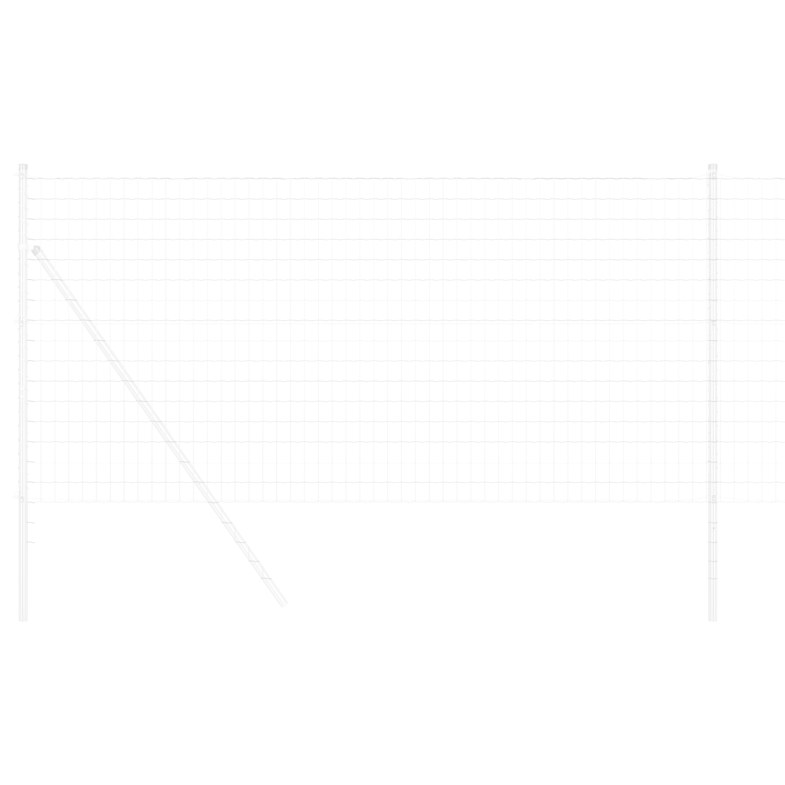 Euro Fence 1.2x10 m Galvanised Steel - Image 3