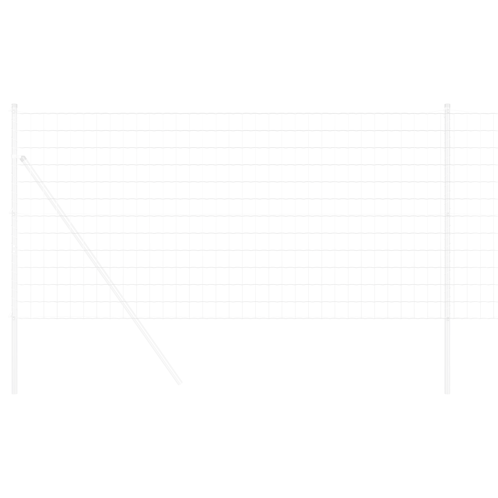 Euro Fence 1x10 m Galvanised Steel - Image 3