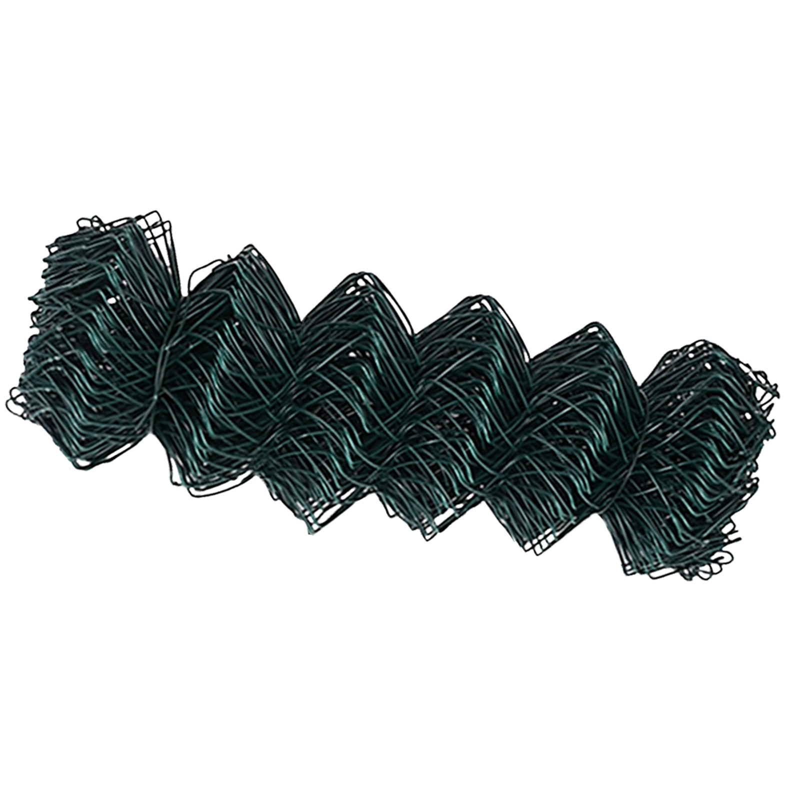 Chain Link Fence Green 0.4x25 m Steel - Image 2