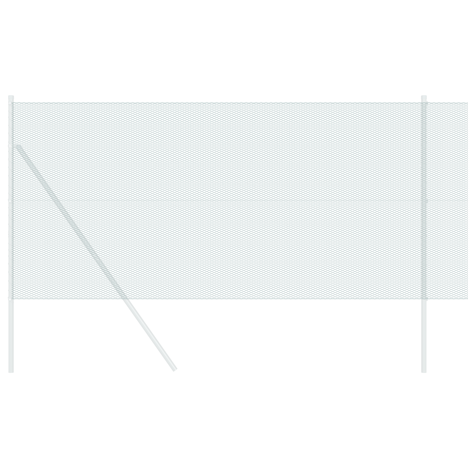 Hexagon Fence Green 1.2x10 m Steel - Image 3