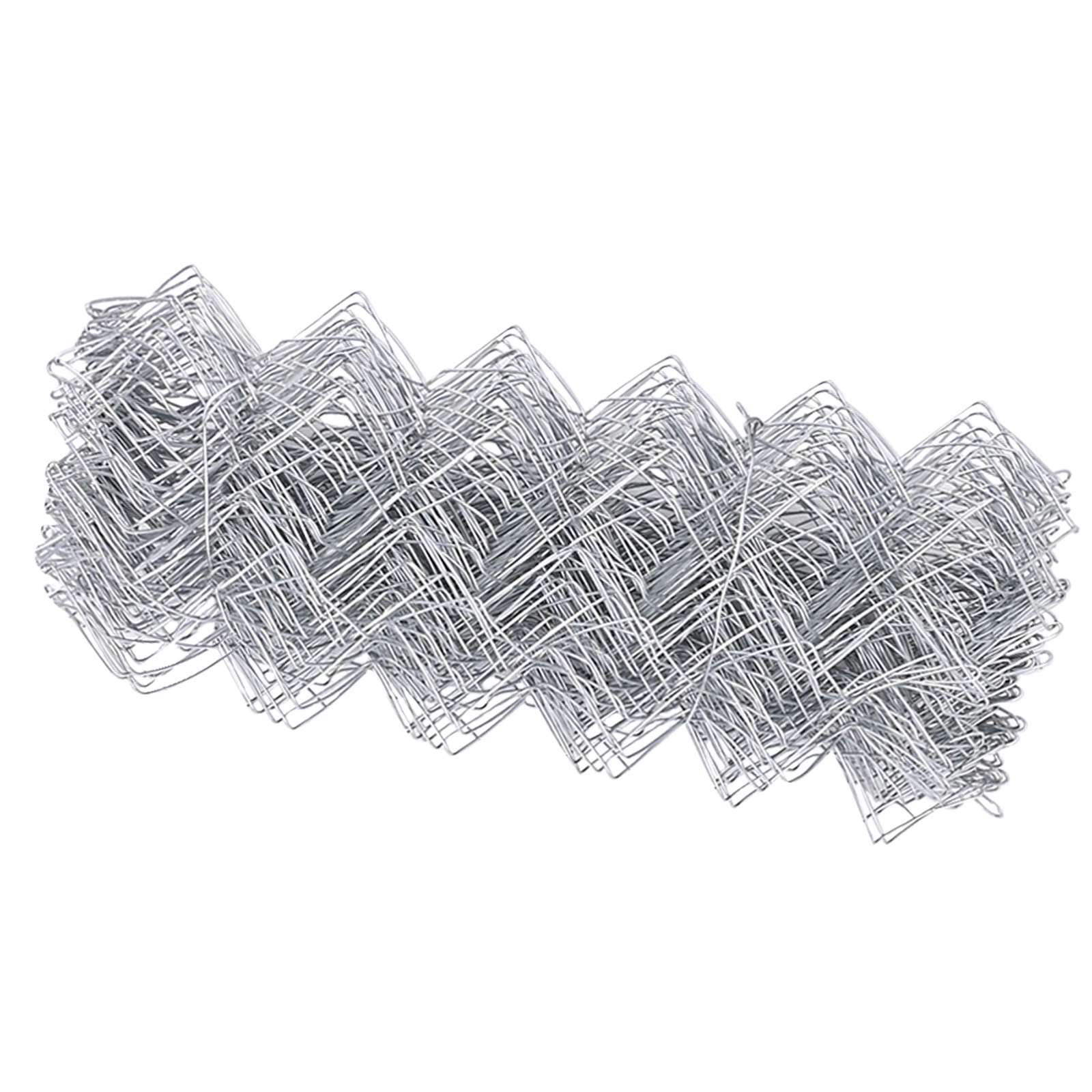 Thumbnail - vidaXL Hexagonzaun Grün 0,4x25 m Stahl