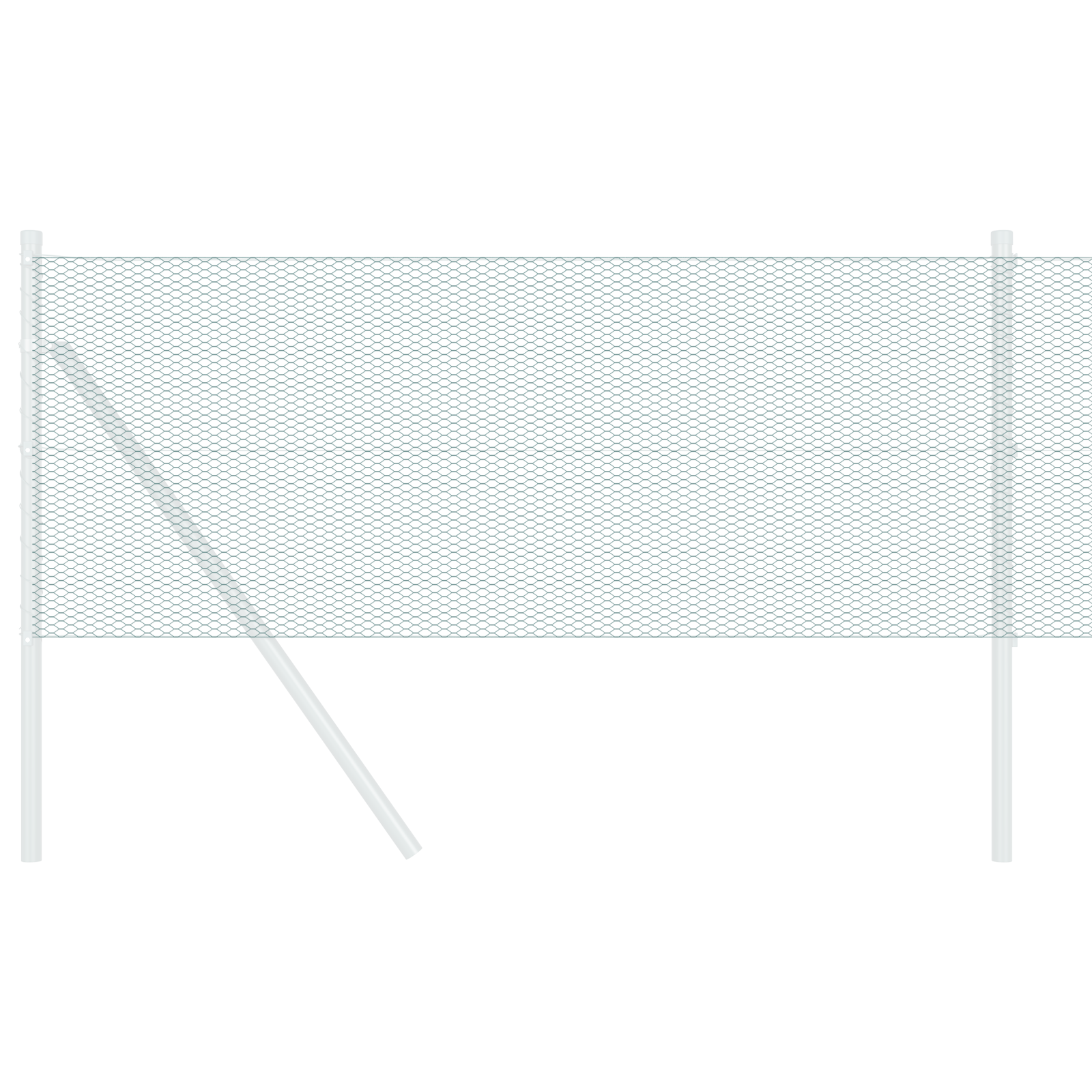 Hexagon Fence Green 0.4 x 100 m Steel - Image 3