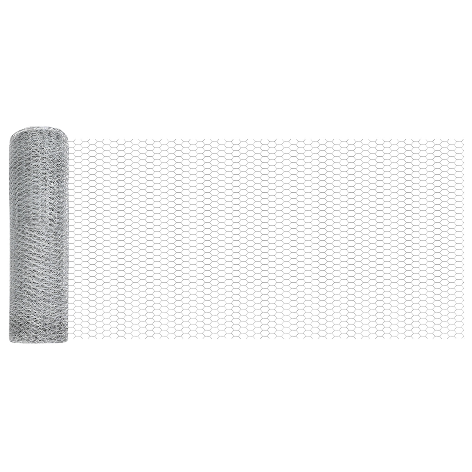 Hexagon Fence 0.8x25 m Galvanised Steel - Image 4