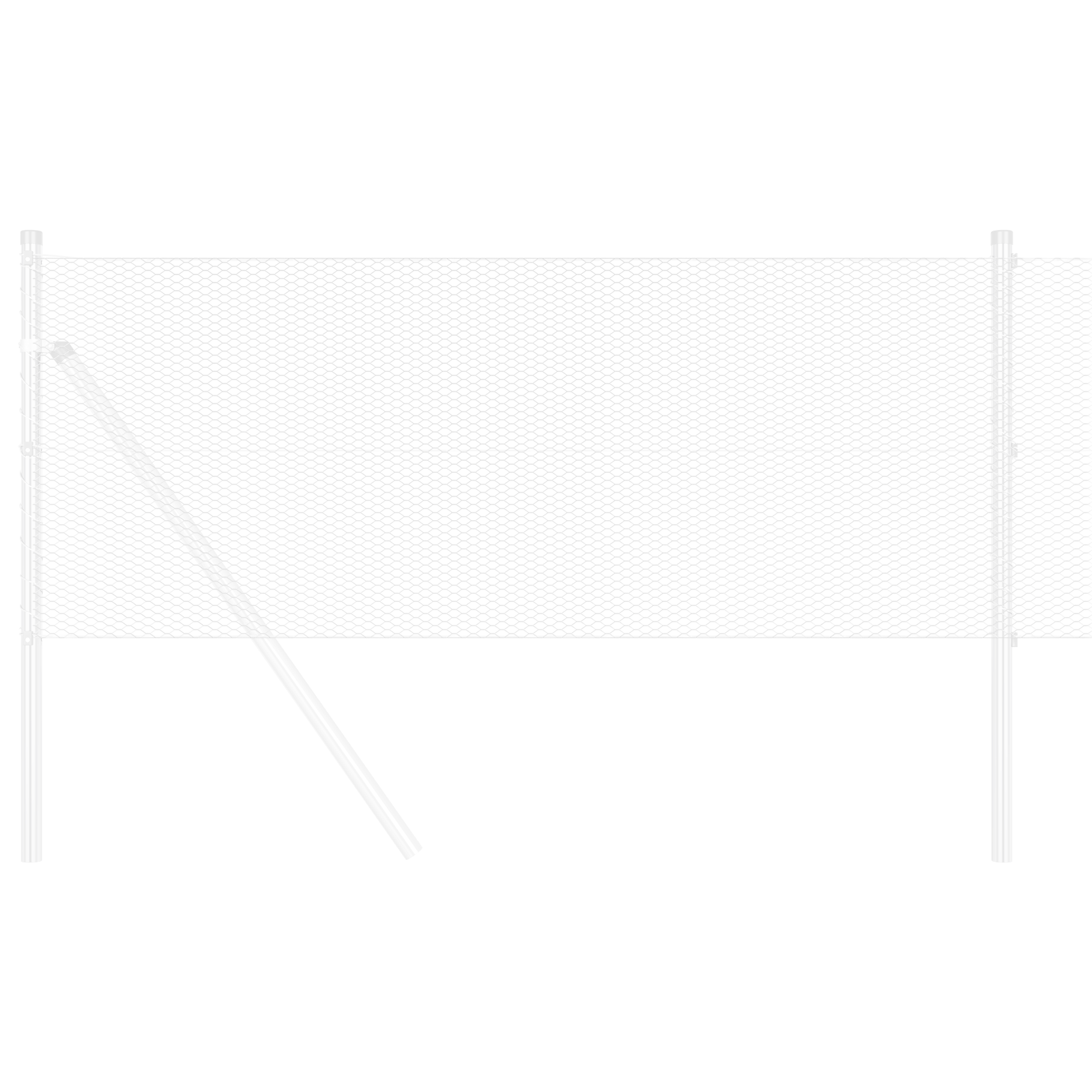 Hexagon Fence 0.6x100 m Galvanised Steel - Image 3