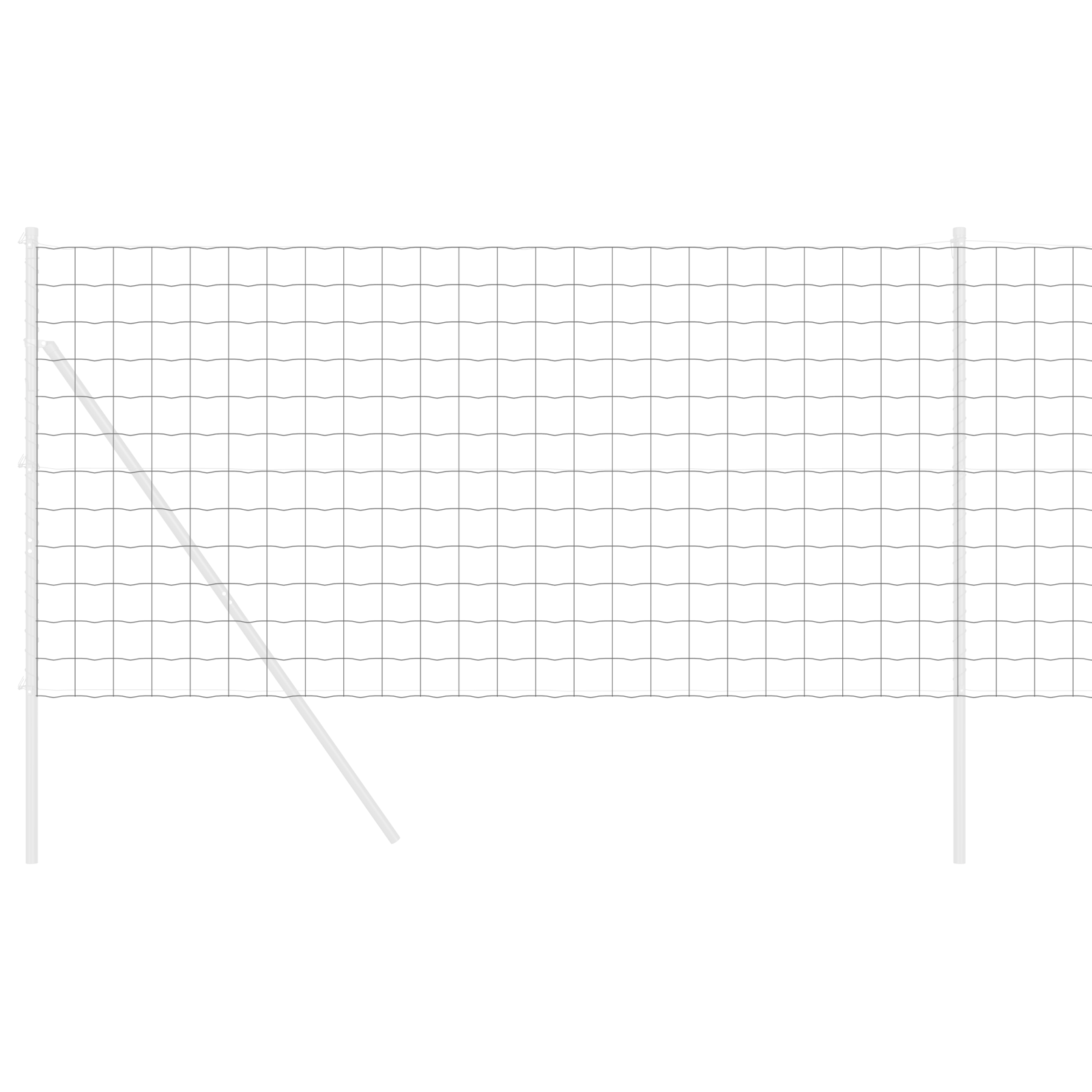 Hexagon Fence 1.2x100 m Galvanised Steel - Image 3