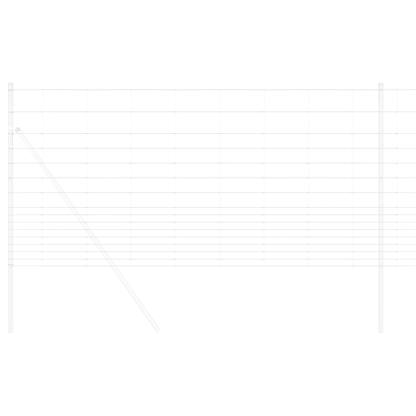 Field Fence 1.2x10 m Galvanised Steel - Image 3