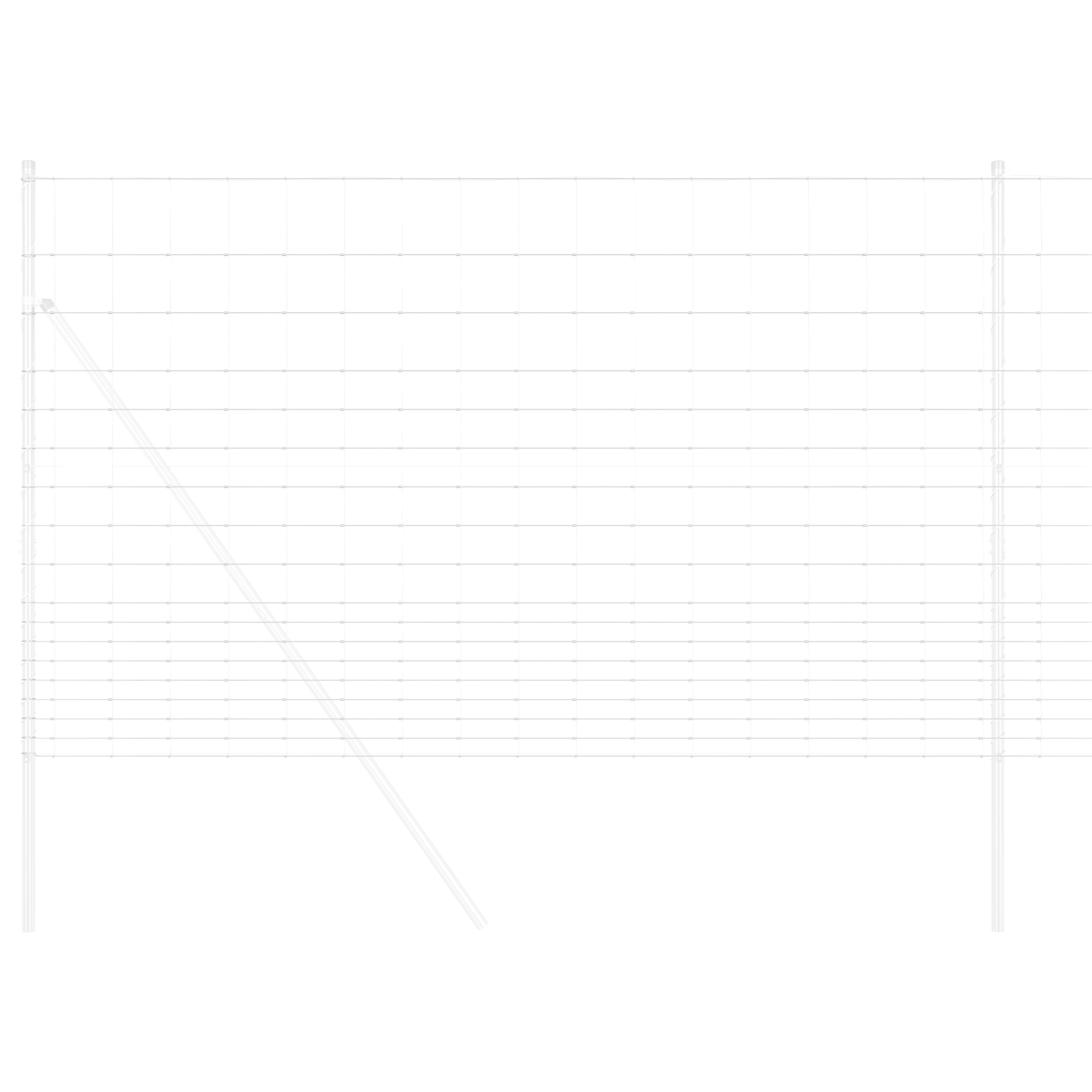 Field Fence 1.5x10 m Galvanised Steel - Image 3