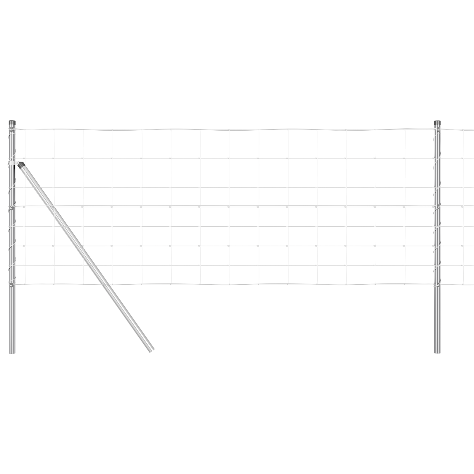 Field Fence 0.8x25 m Galvanised Steel - Image 4