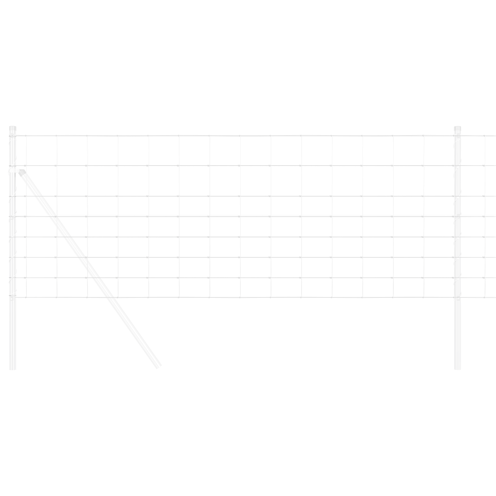 Field Fence 0.8x25 m Galvanised Steel - Image 3