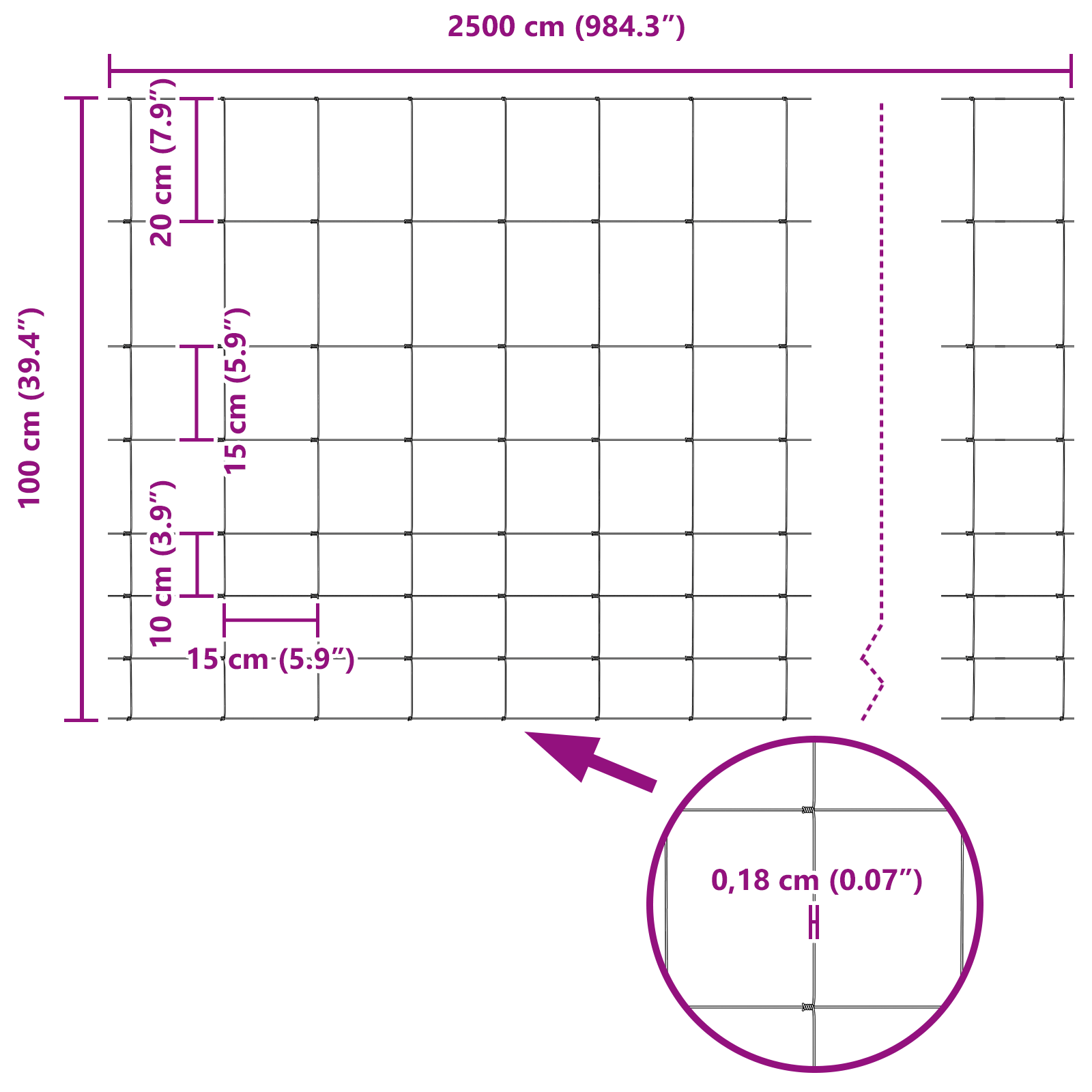 Field Fence 1x25 m Galvanised Steel - Image 8