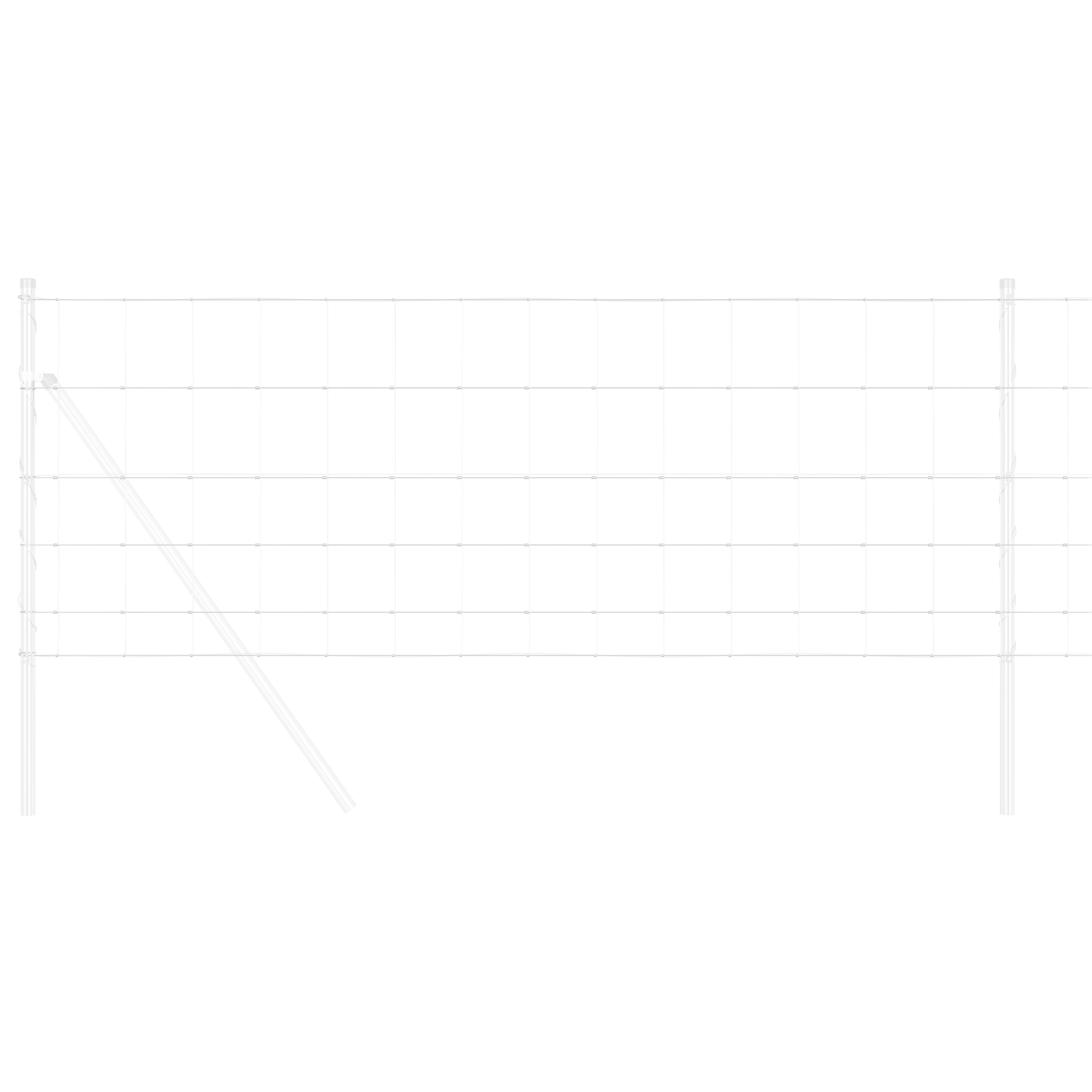 Field Fence 0.8x50 m Galvanised Steel - Image 3