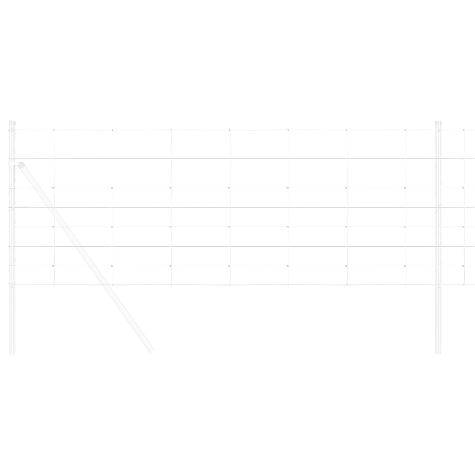 Field Fence 0.8x50 m Galvanised Steel - Image 3