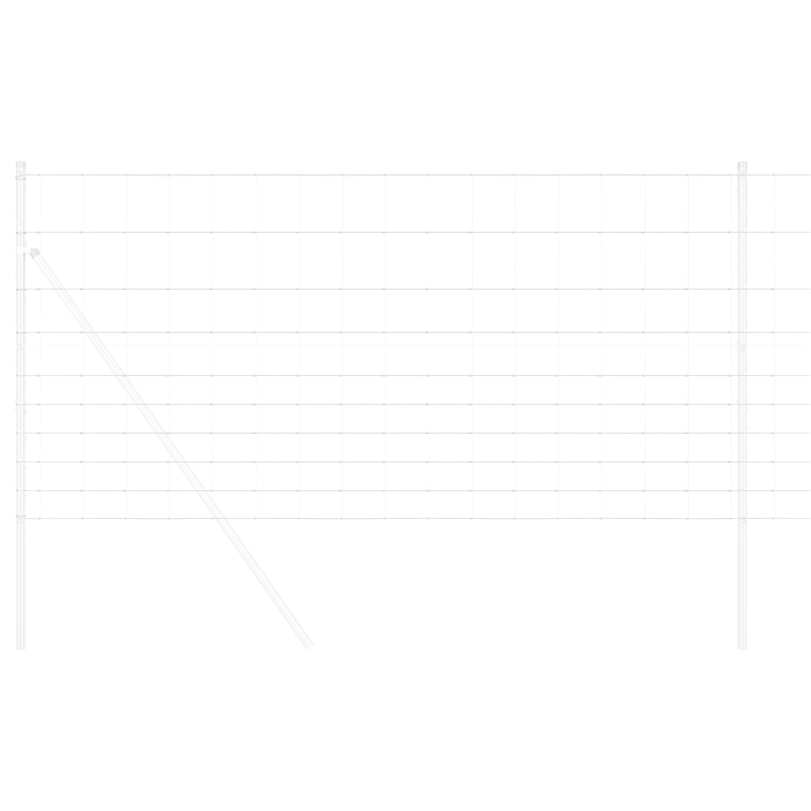 Field Fence 1.2x50 m Galvanised Steel - Image 3