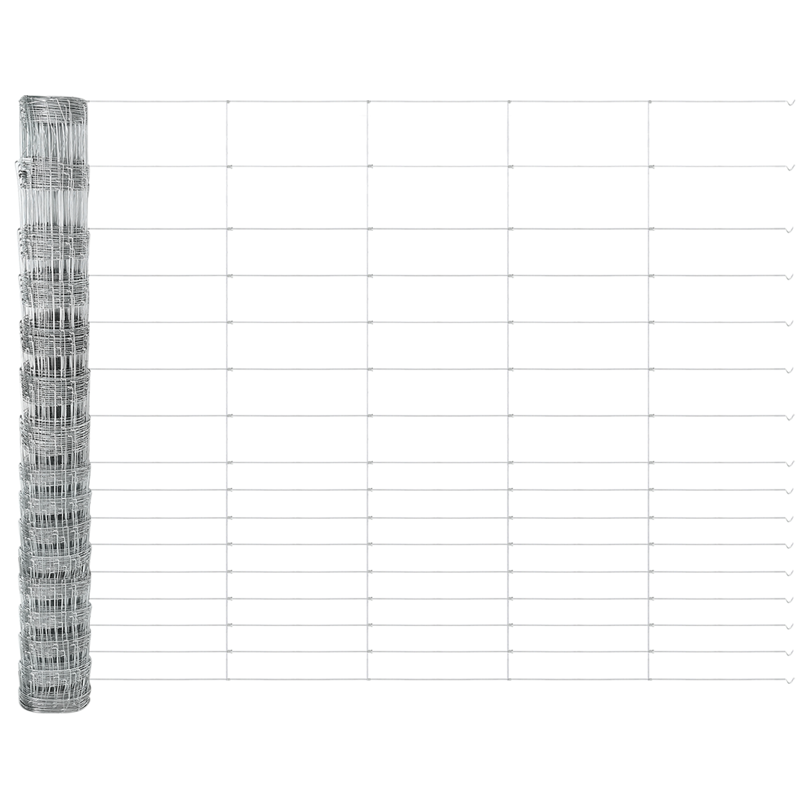 Field Fence 1.2x50 m Galvanised Steel - Image 4