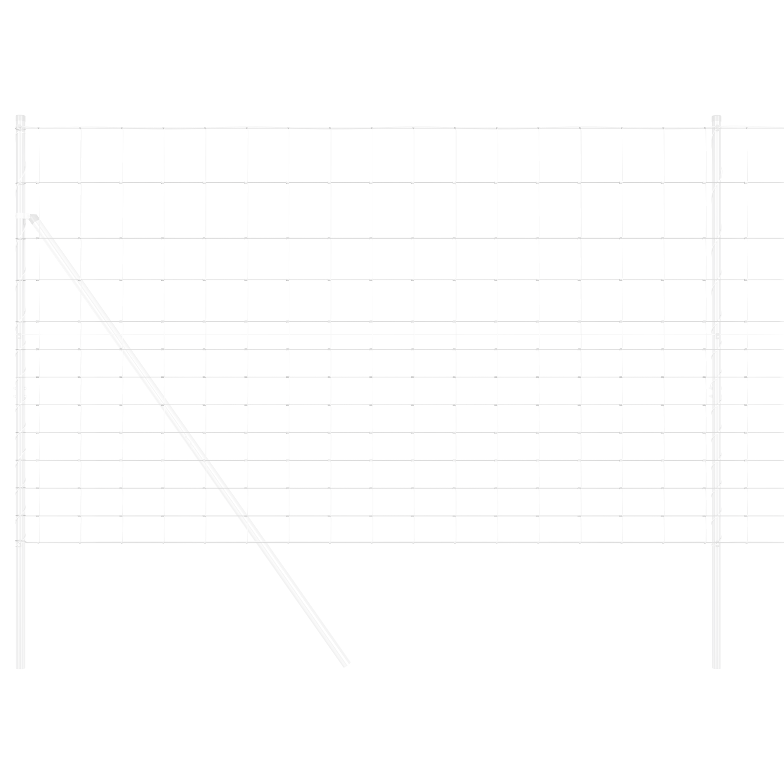 Field Fence 1.5x50 m Galvanised Steel - Image 3