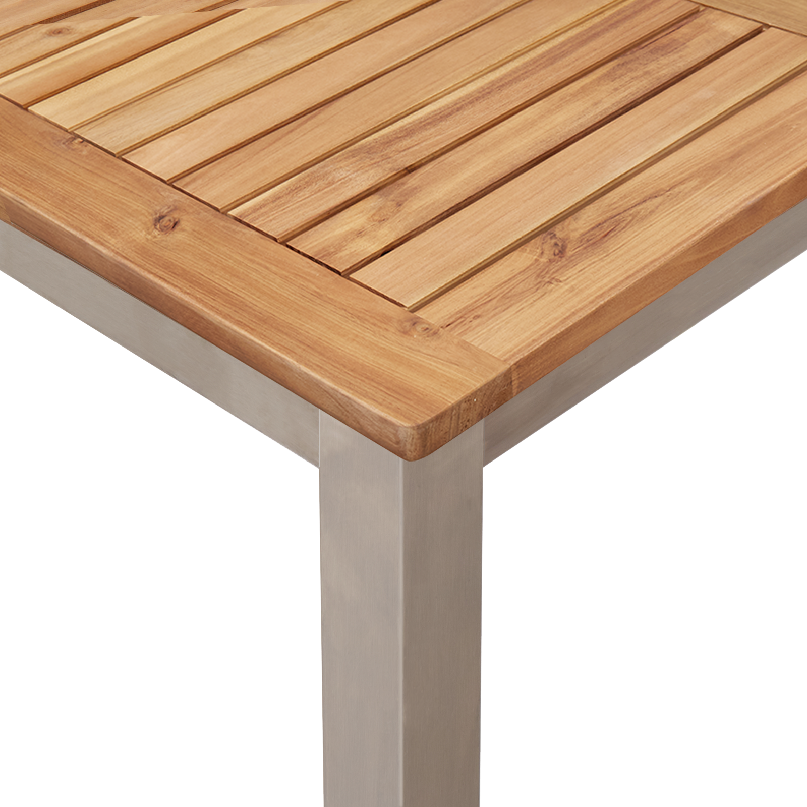 Outdoor Dining Table 180x90x75 cm Solid Wood Acacia - Image 8