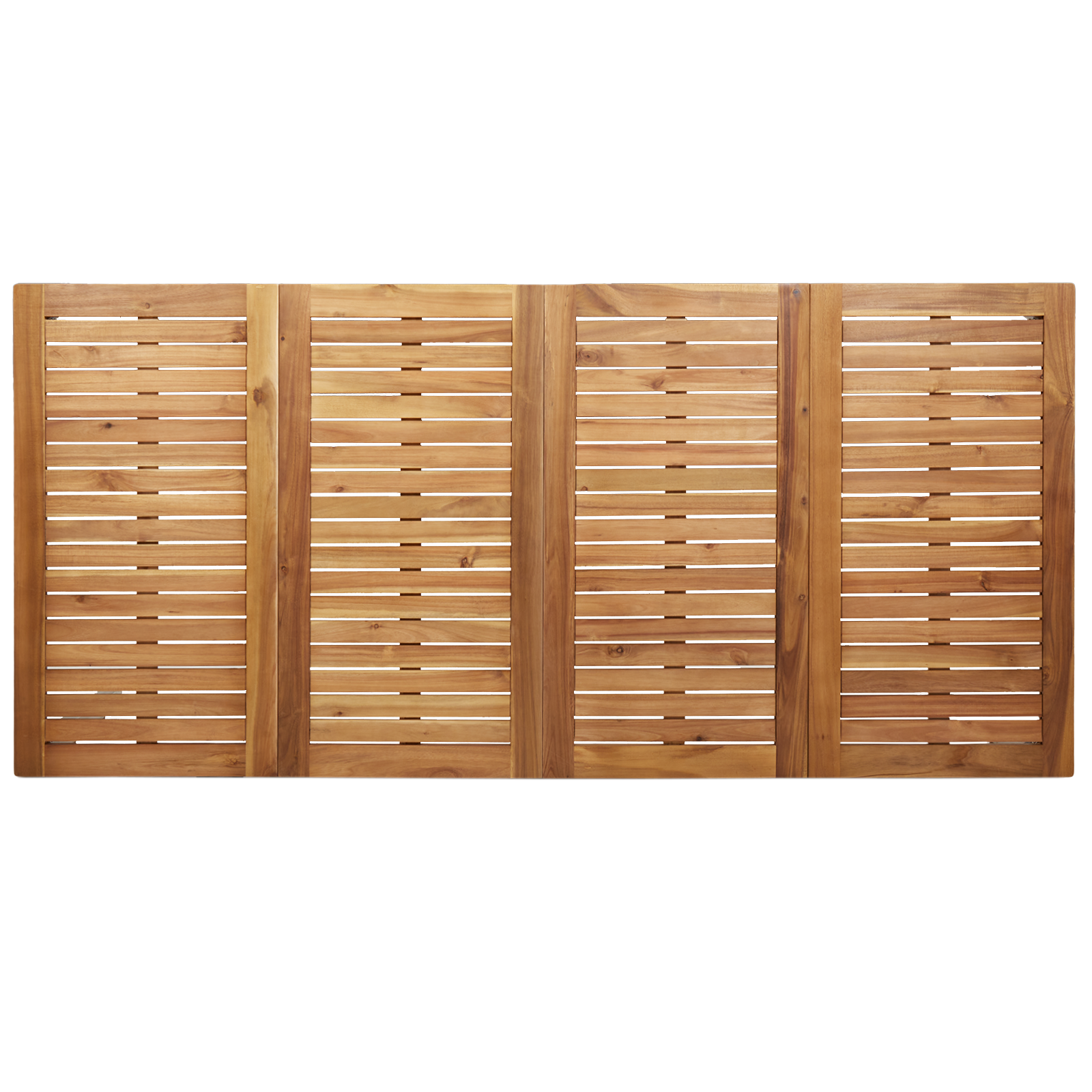 Outdoor Dining Table 180x90x75 cm Solid Wood Teak - Image 7