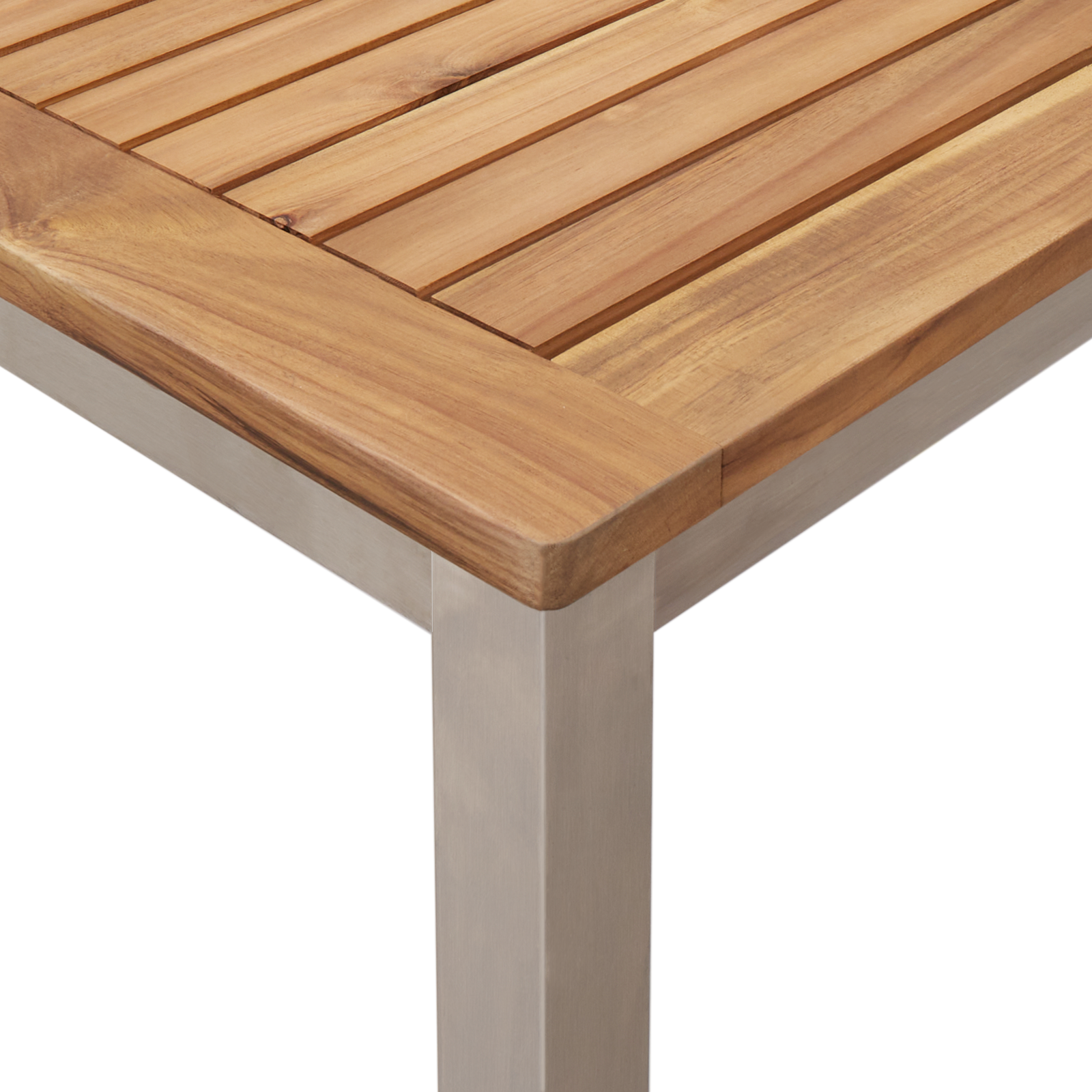 Outdoor Dining Table 200x90x74.5 cm Solid Wood Teak - Image 8