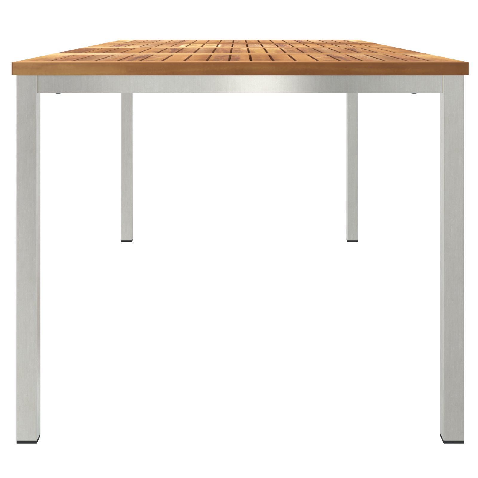 Outdoor Dining Table 200x90x74.5 cm Solid Wood Teak - Image 6