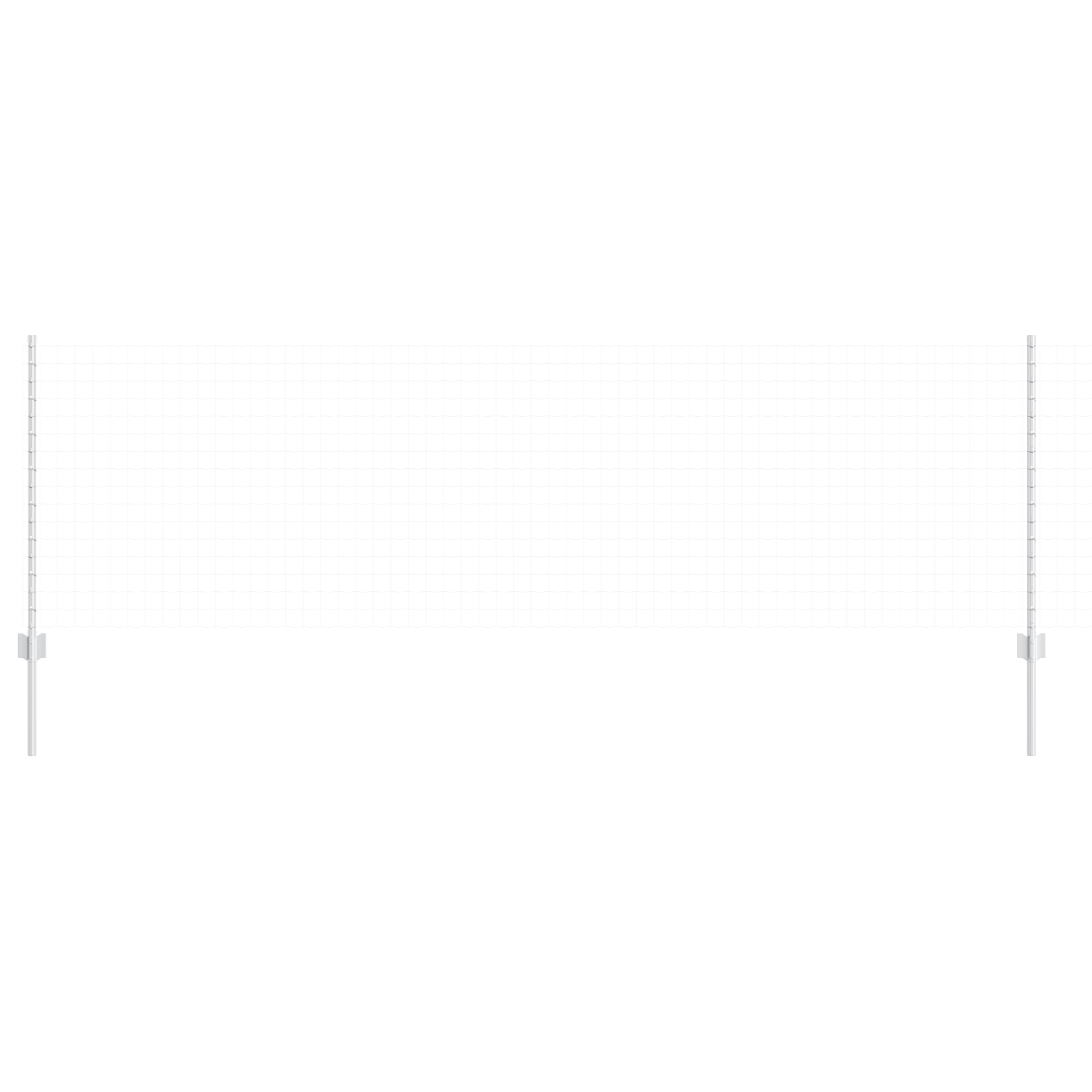 Fence Posts 22 pcs U-Channel 100 cm Galvanised Steel - Image 3